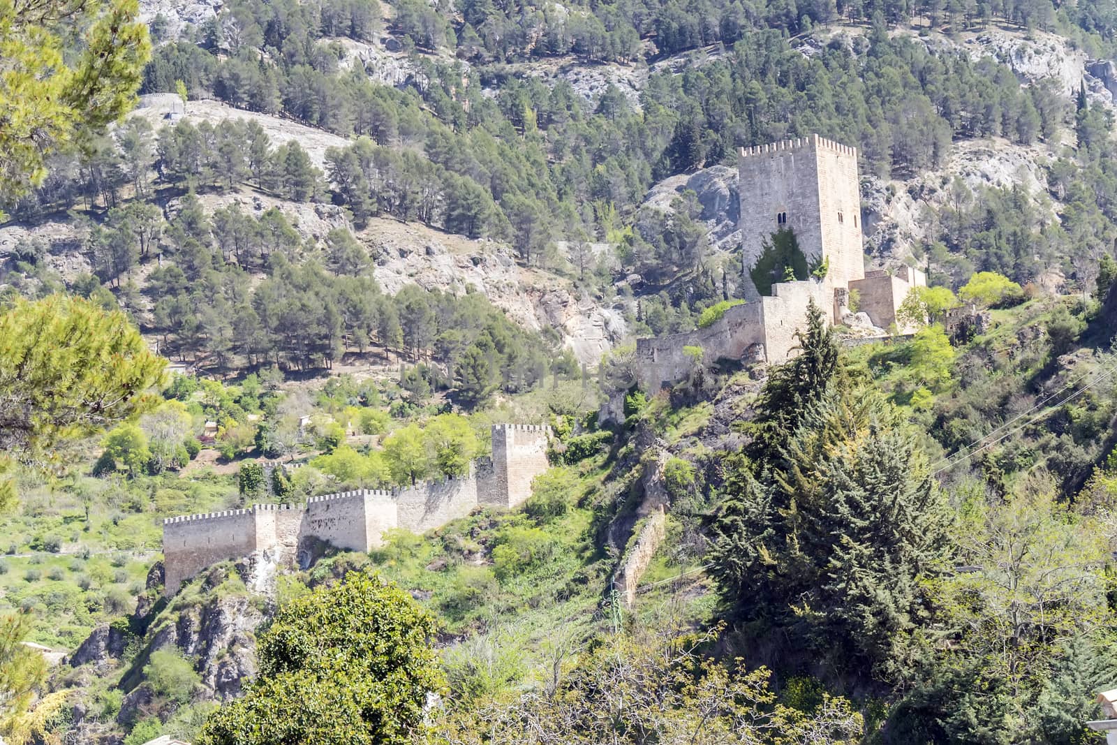 Yedra castle in Cazorla, Jaen, Spain by max8xam