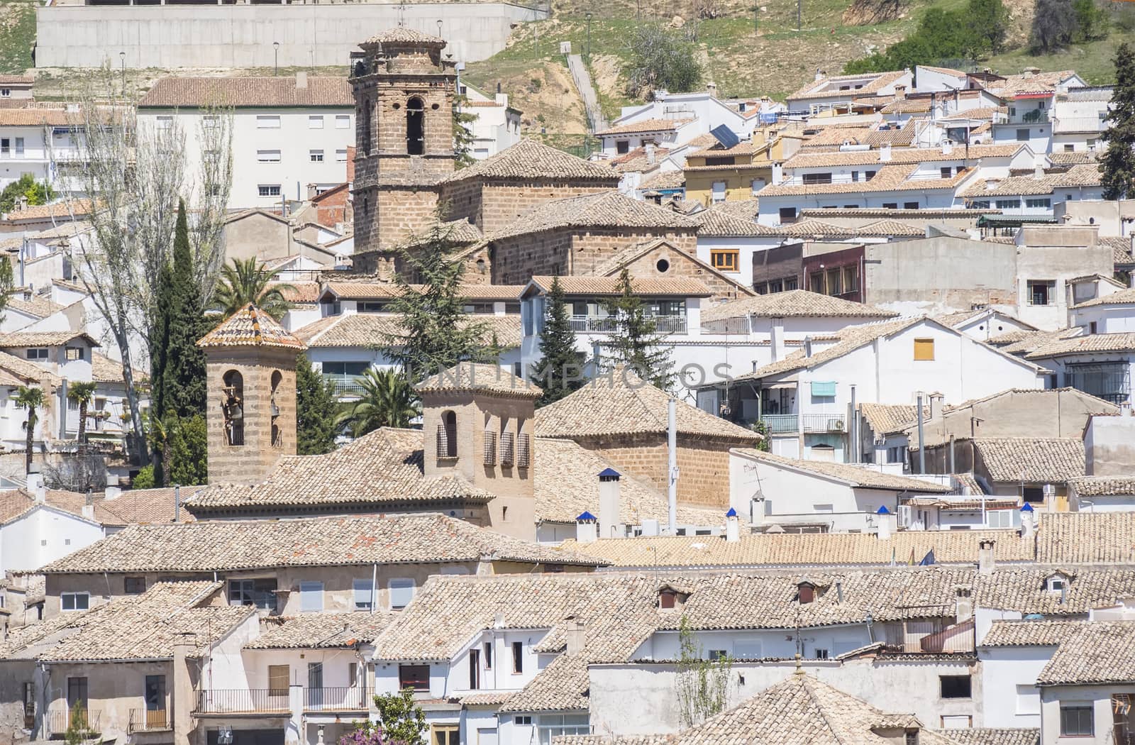 Carmen and San Jose churches in Cazorla, Jaen, Spain