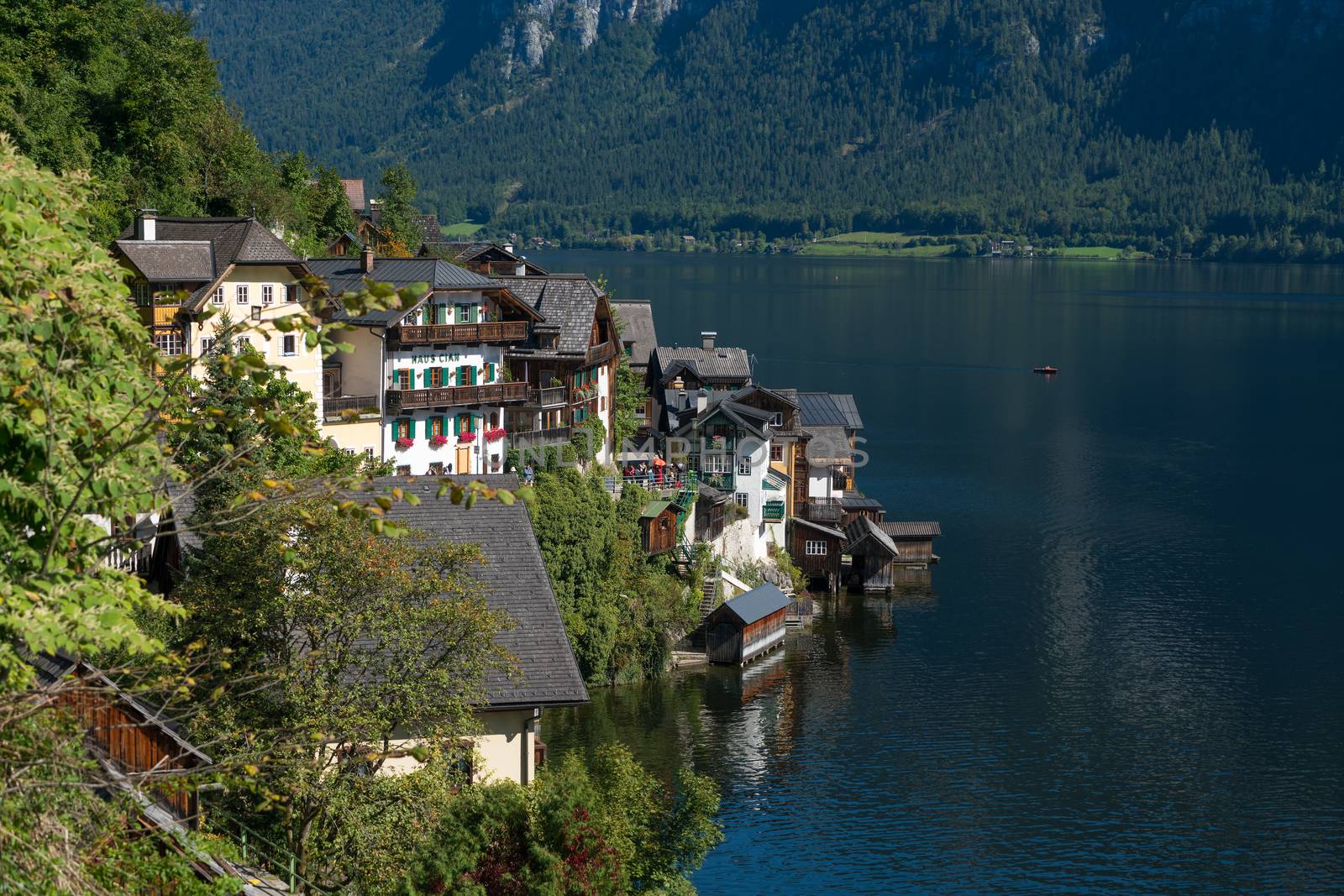 View of Hallstatt from the Maria Hilf Pilgrimage Church by phil_bird