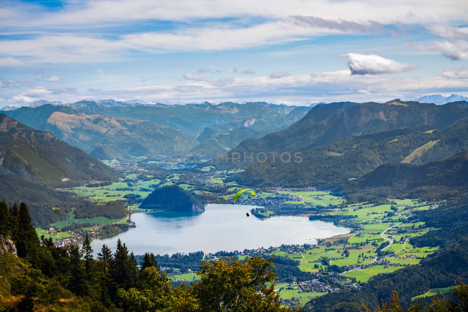 View of the Countryside from Zwölferhorn Mountain by phil_bird