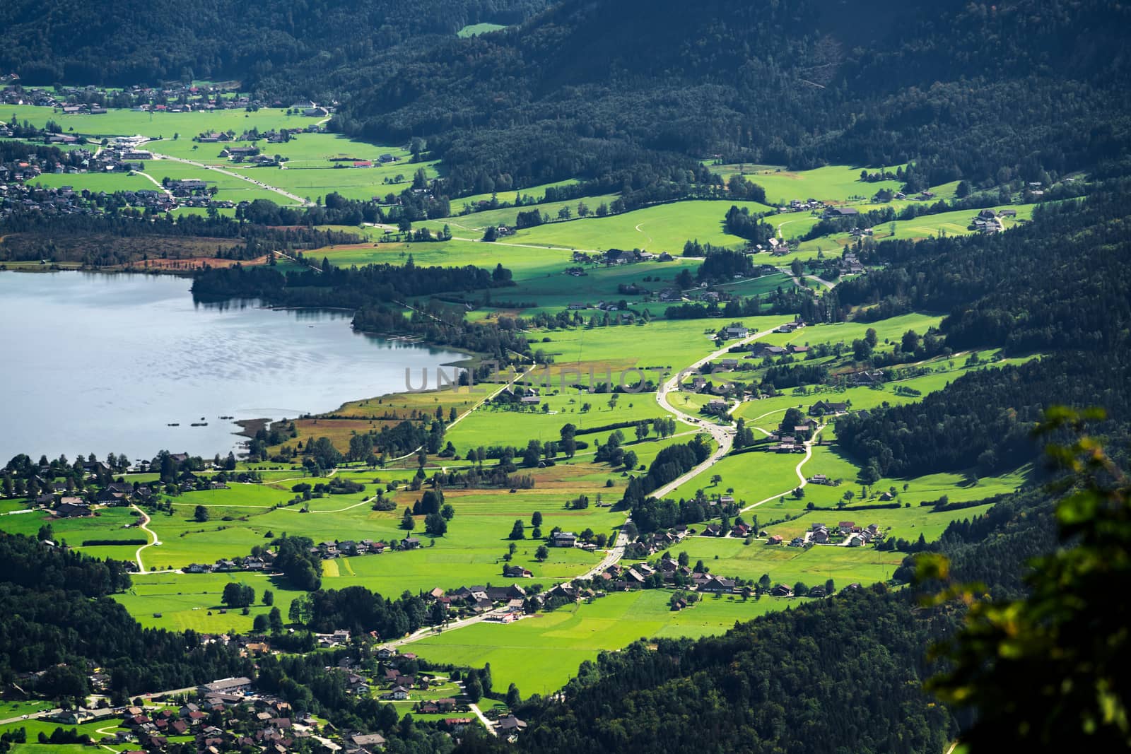 View of the Countryside from Zwölferhorn Mountain by phil_bird