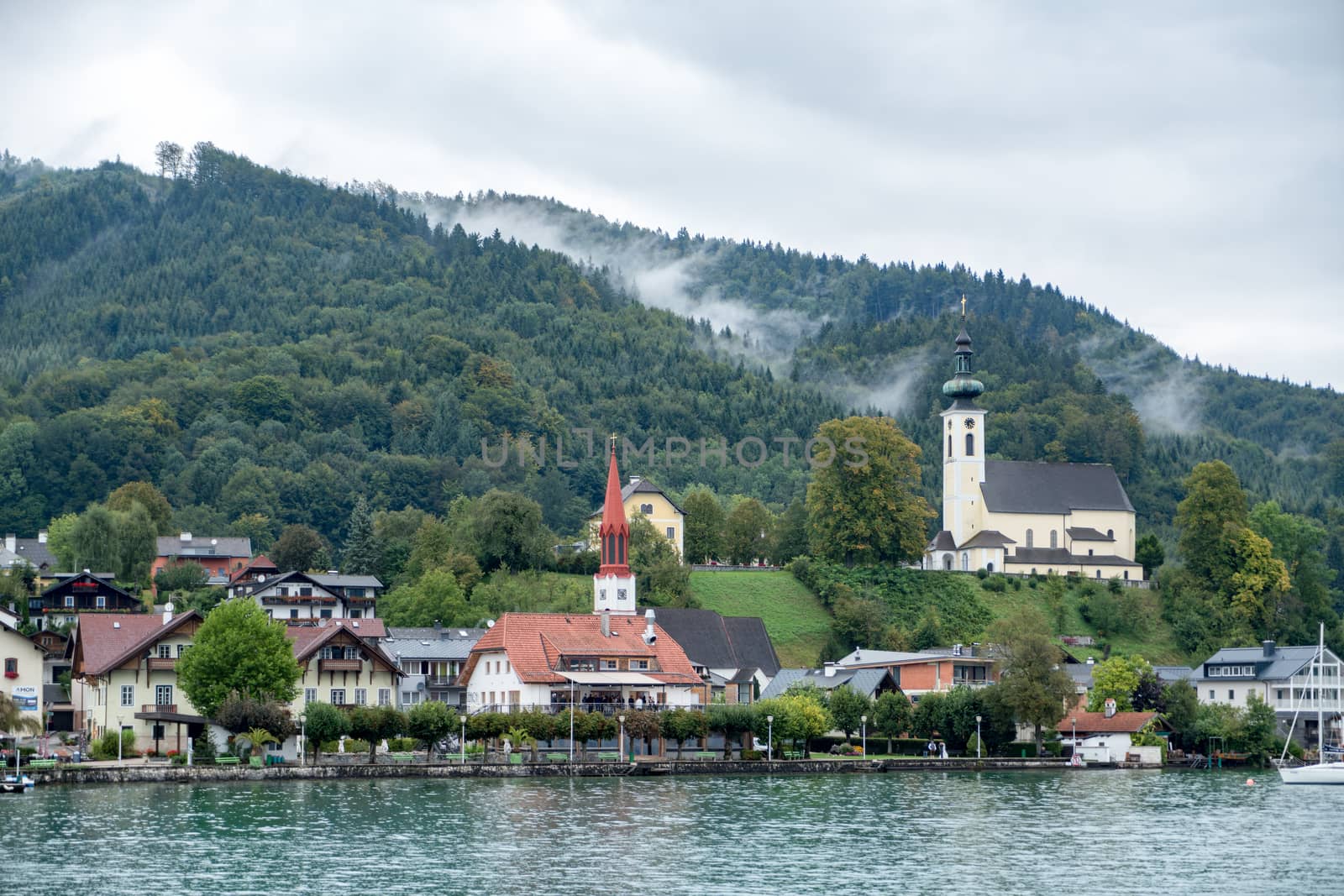 View of Attersee from Lake Attersee by phil_bird