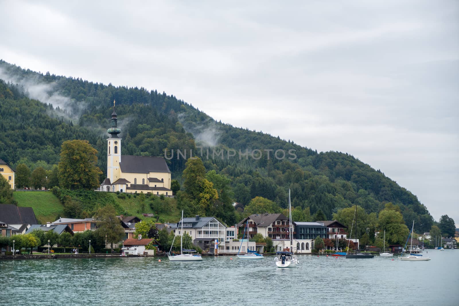 View of Attersee from Lake Attersee by phil_bird