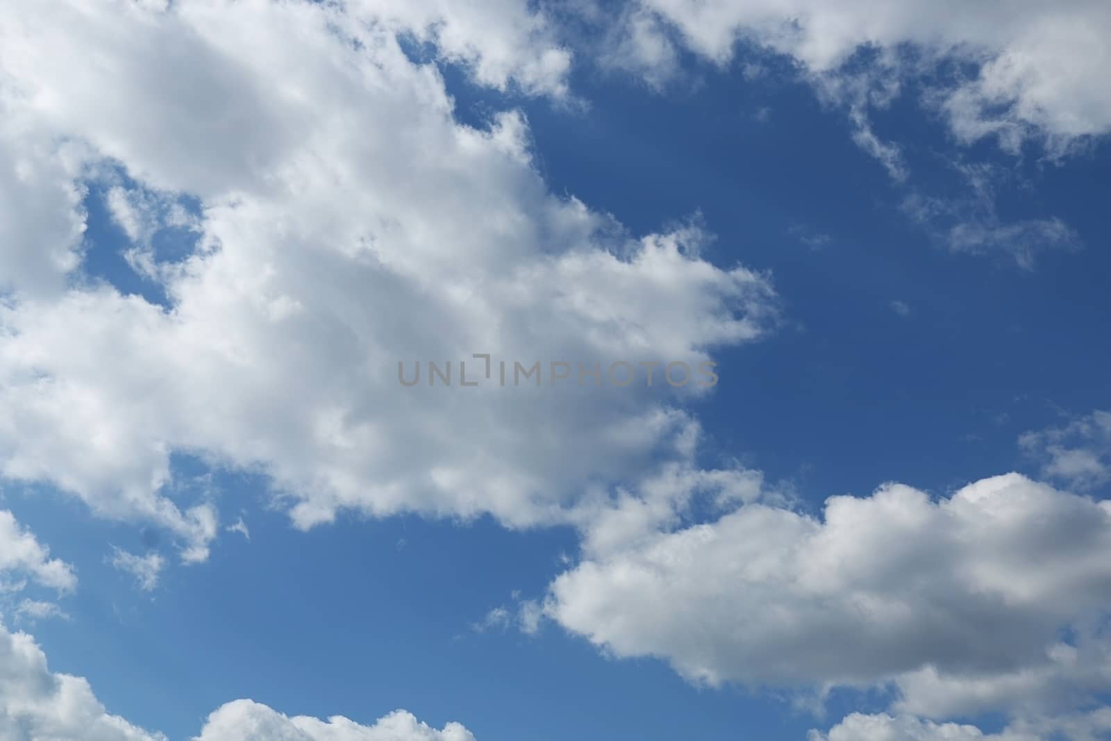 Blue sky with clouds background, blue sky with clouds