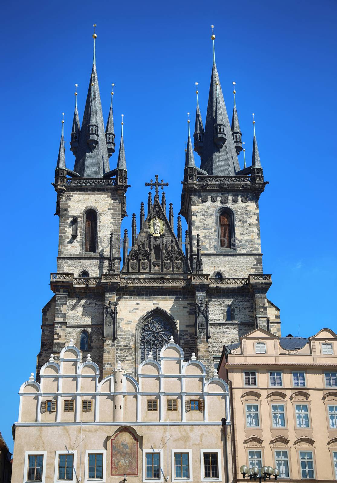 Church of our Lady Tyn in Prague, Czech Republic by vladacanon