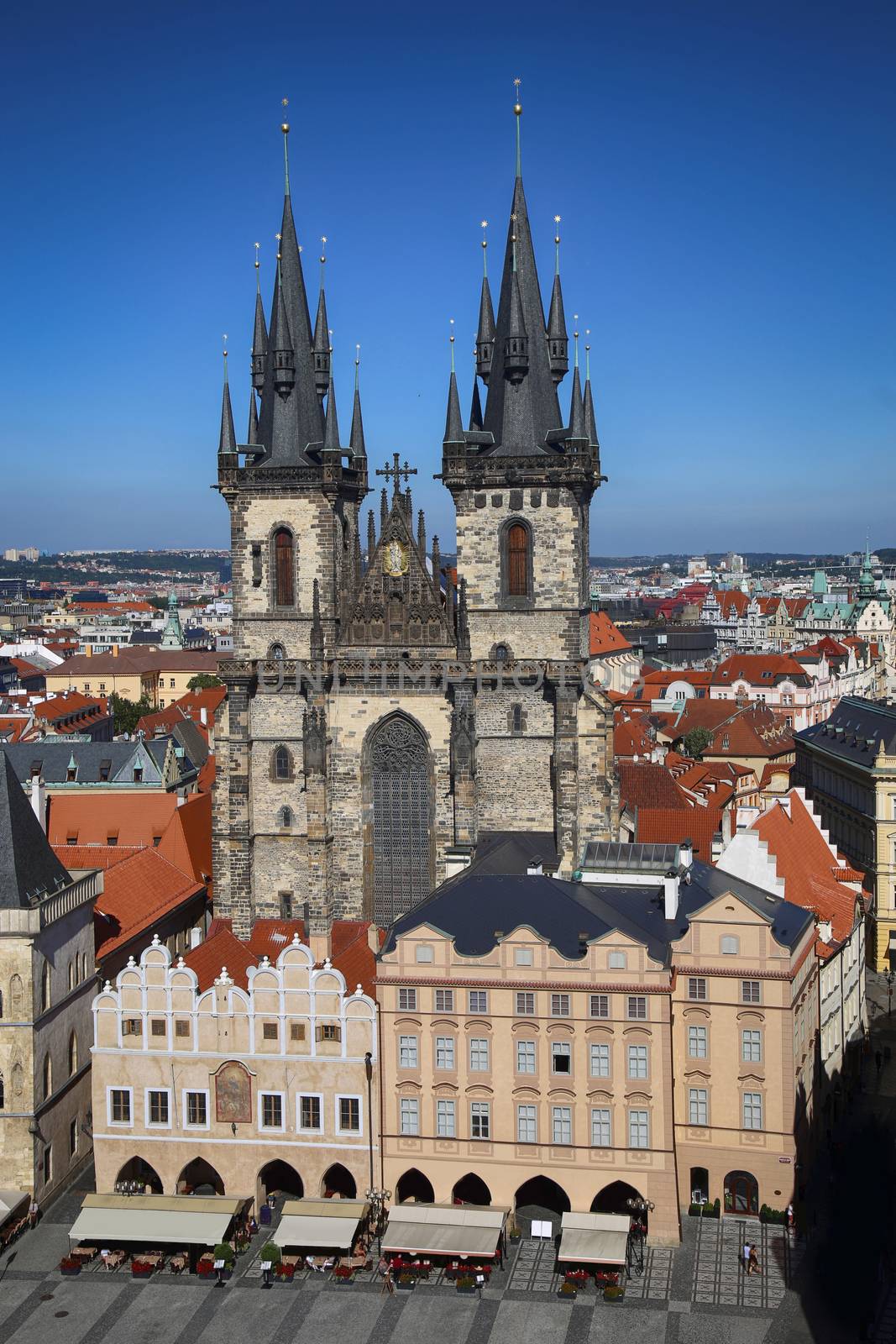 Church of our Lady Tyn in Prague, Czech Republic