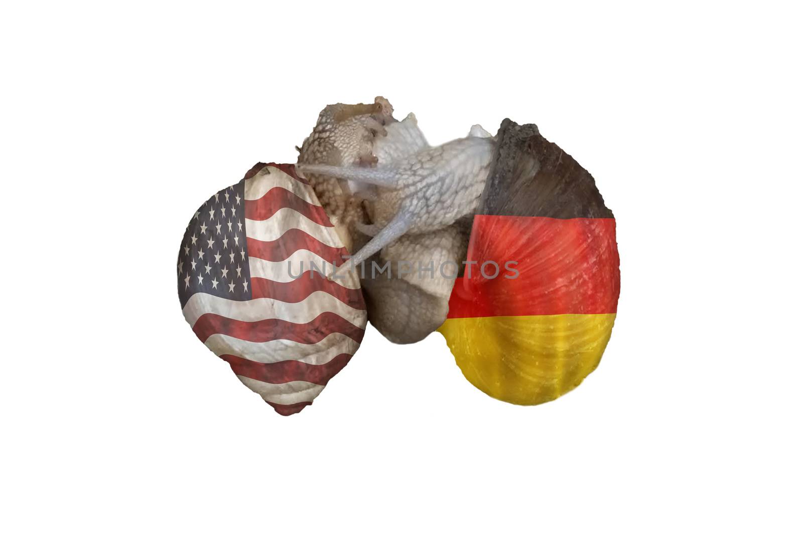 Concept German American Friendship.    by JFsPic