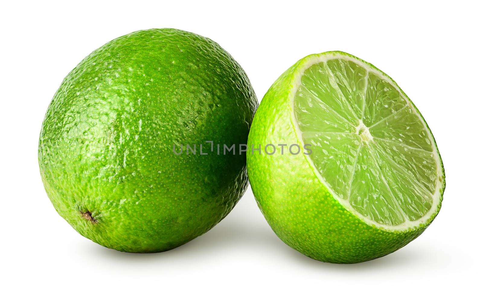 Lime whole and half by Cipariss