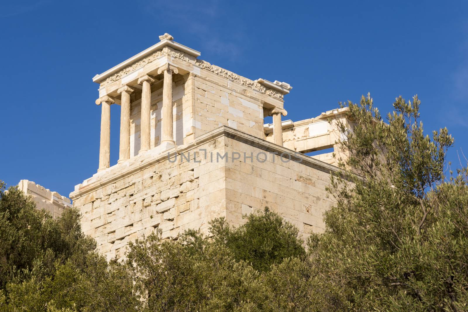 temple of athena nike, propylaea of acropolis