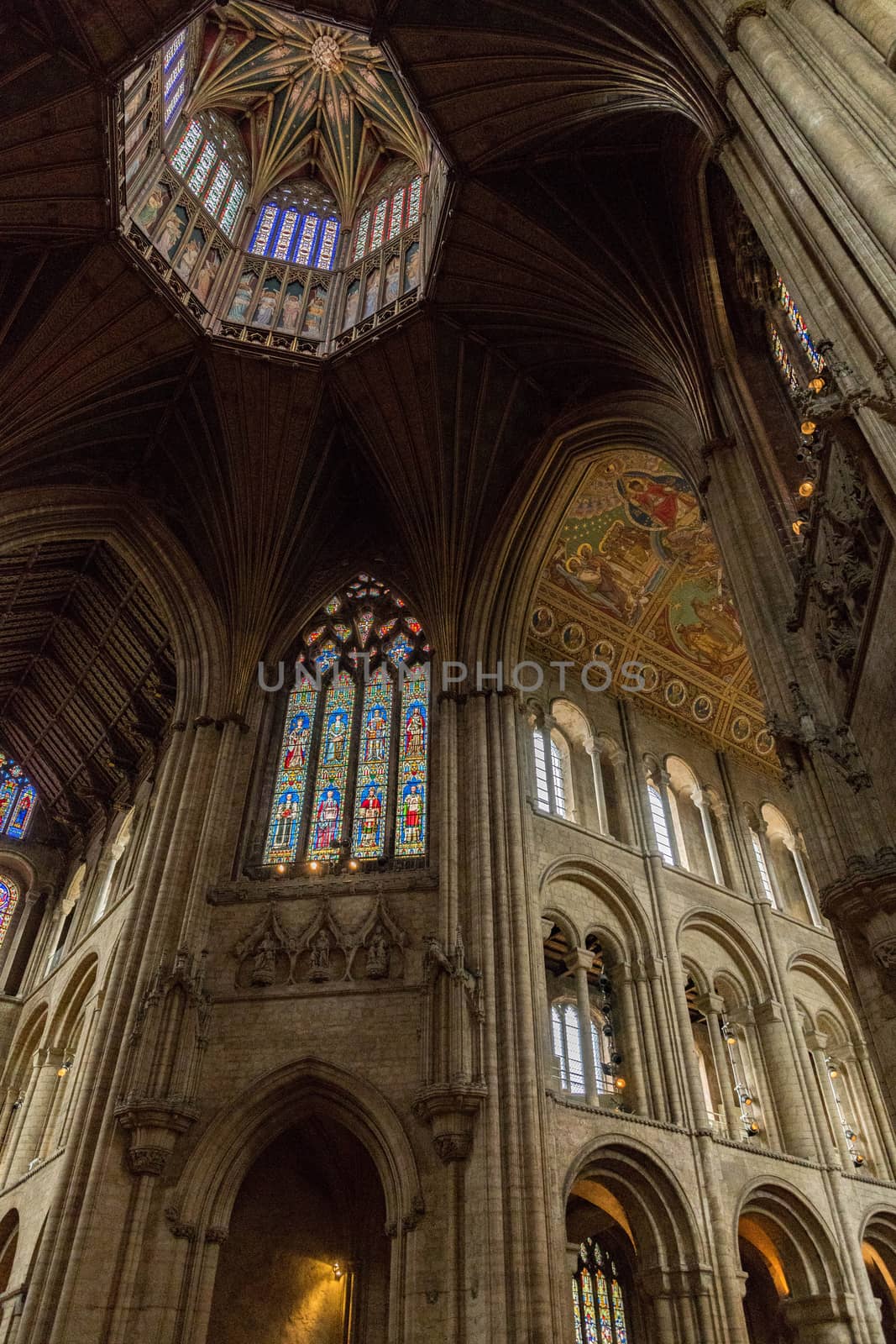 the Octagon roof at Ely cathedral