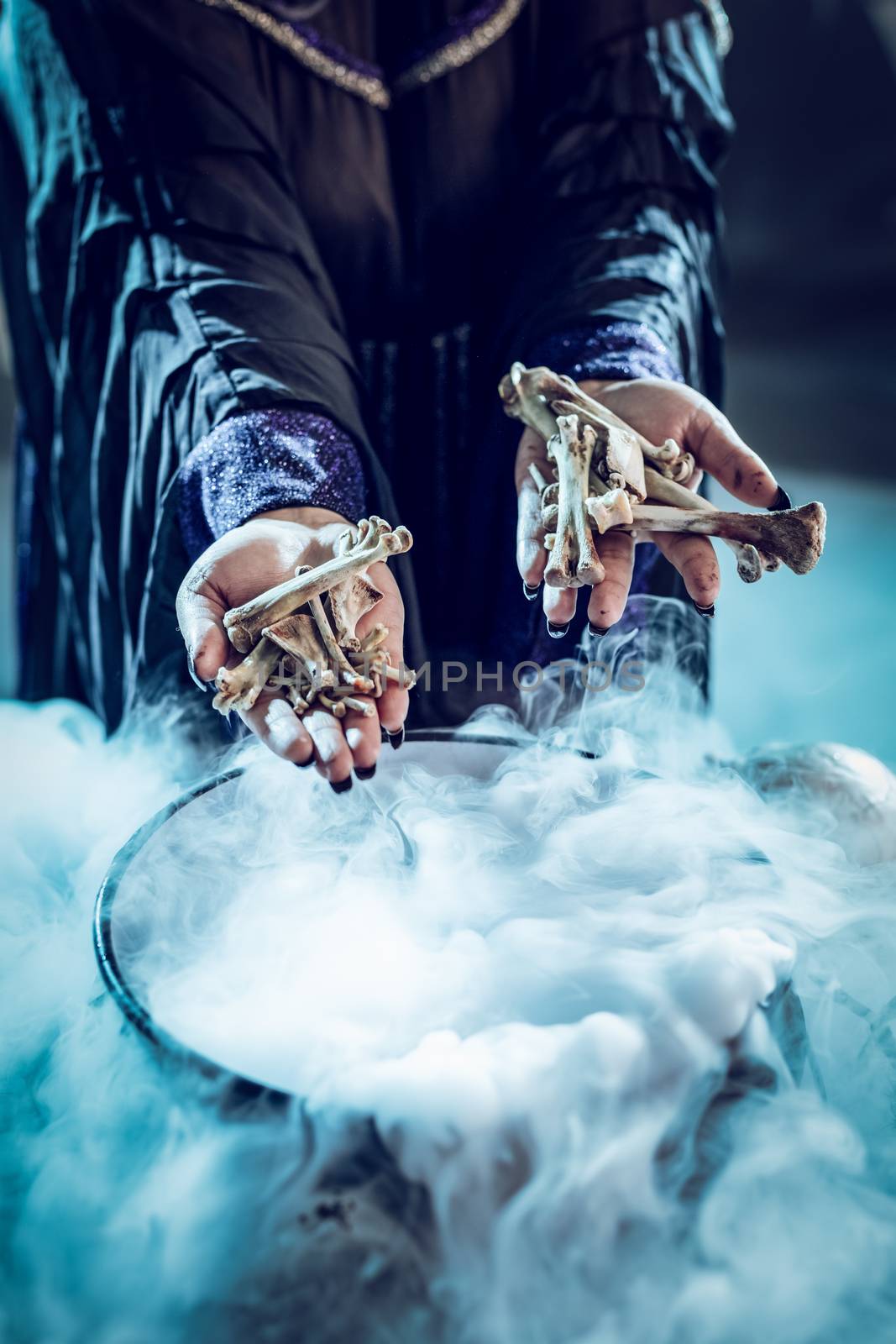 Bones In Witch's Hands by MilanMarkovic78