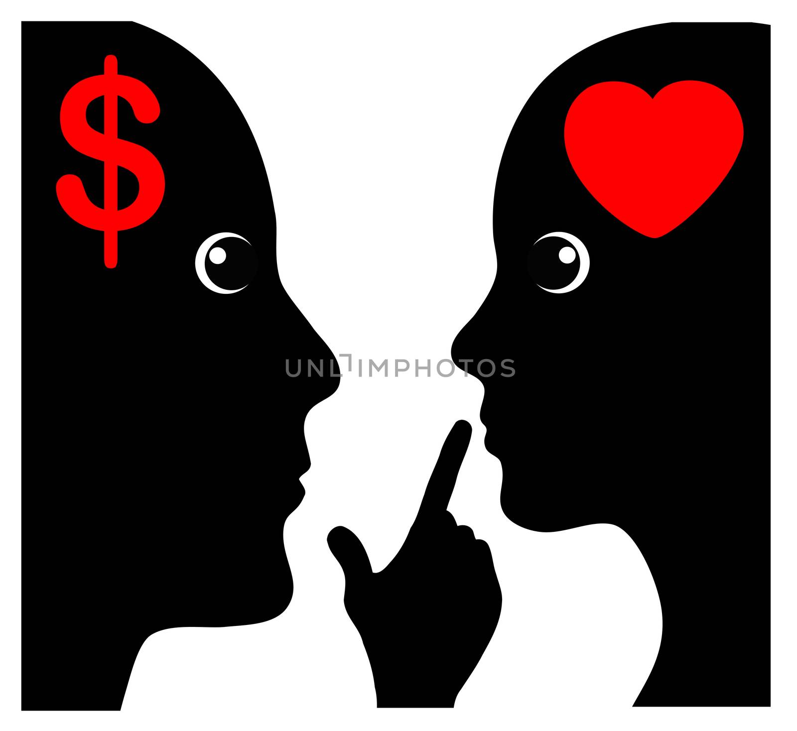 Secret Love in Exchange of Money by Bambara