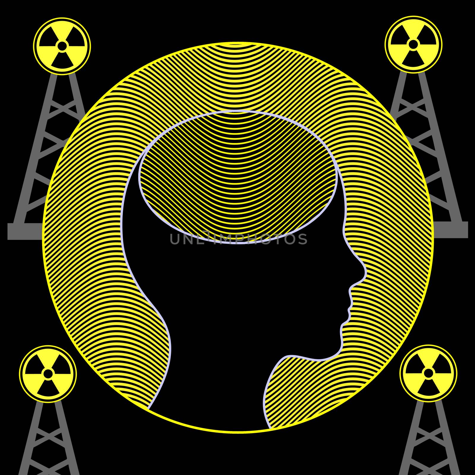 Radiation and Human Brain by Bambara