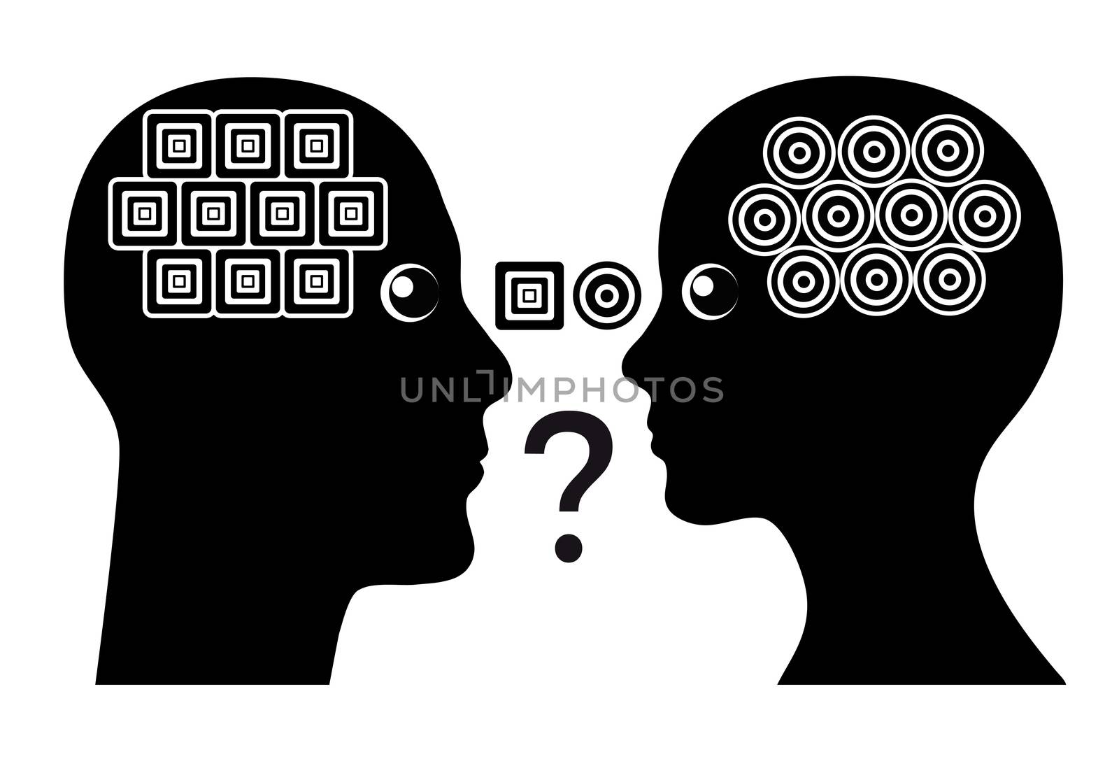 Men and women have different structure of thinking leading to communication conflicts