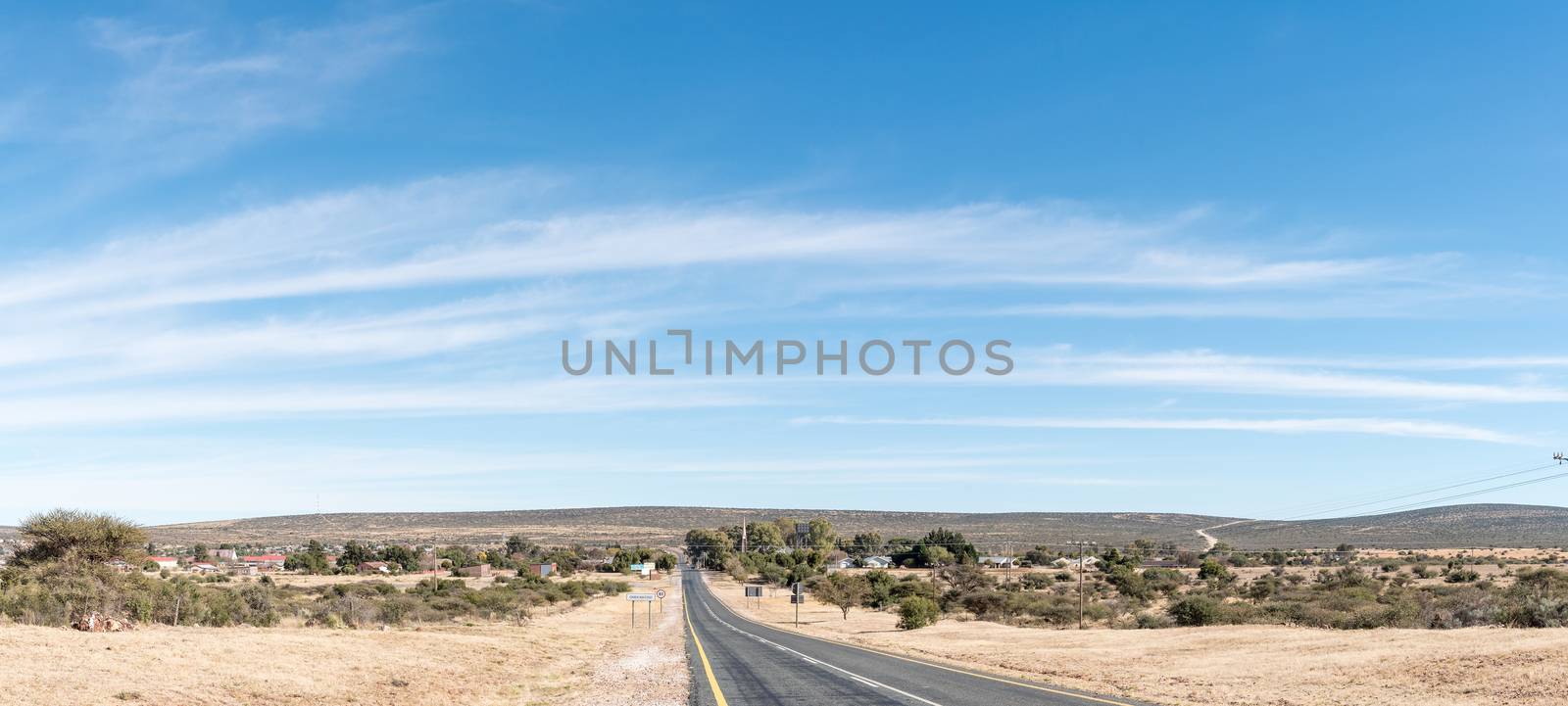 A view of Griekwastad, a town in the Northern Cape Province of South Africa