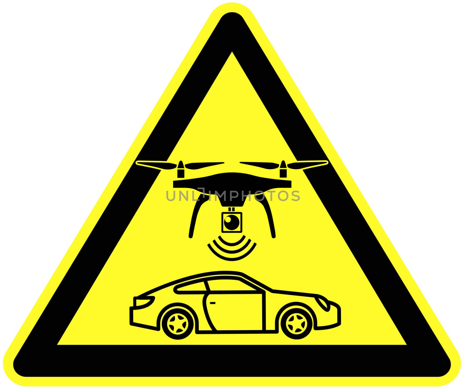 Speed Limit enforced by Drone by Bambara