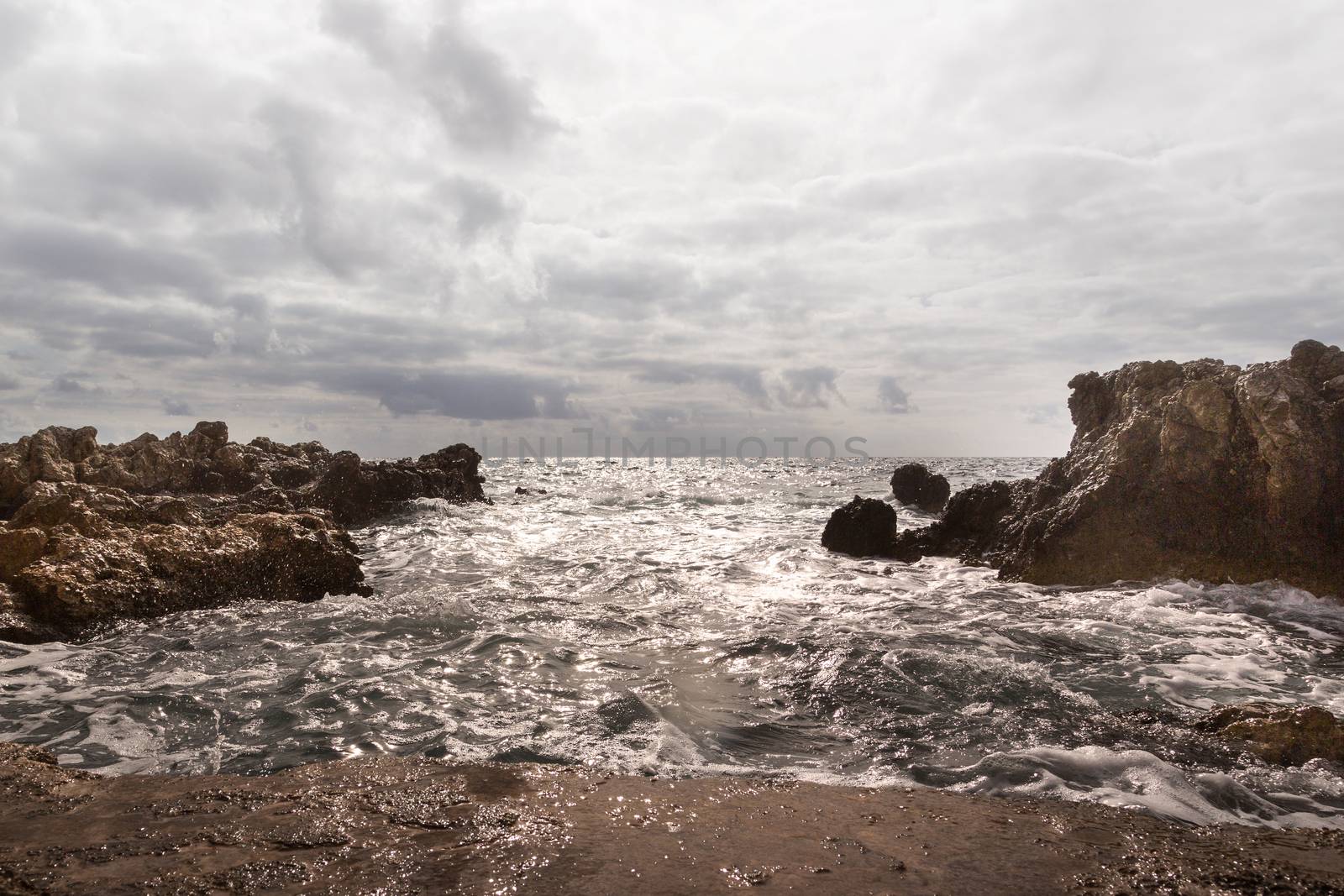 Wave on the coast of Mallorca by sandra_fotodesign