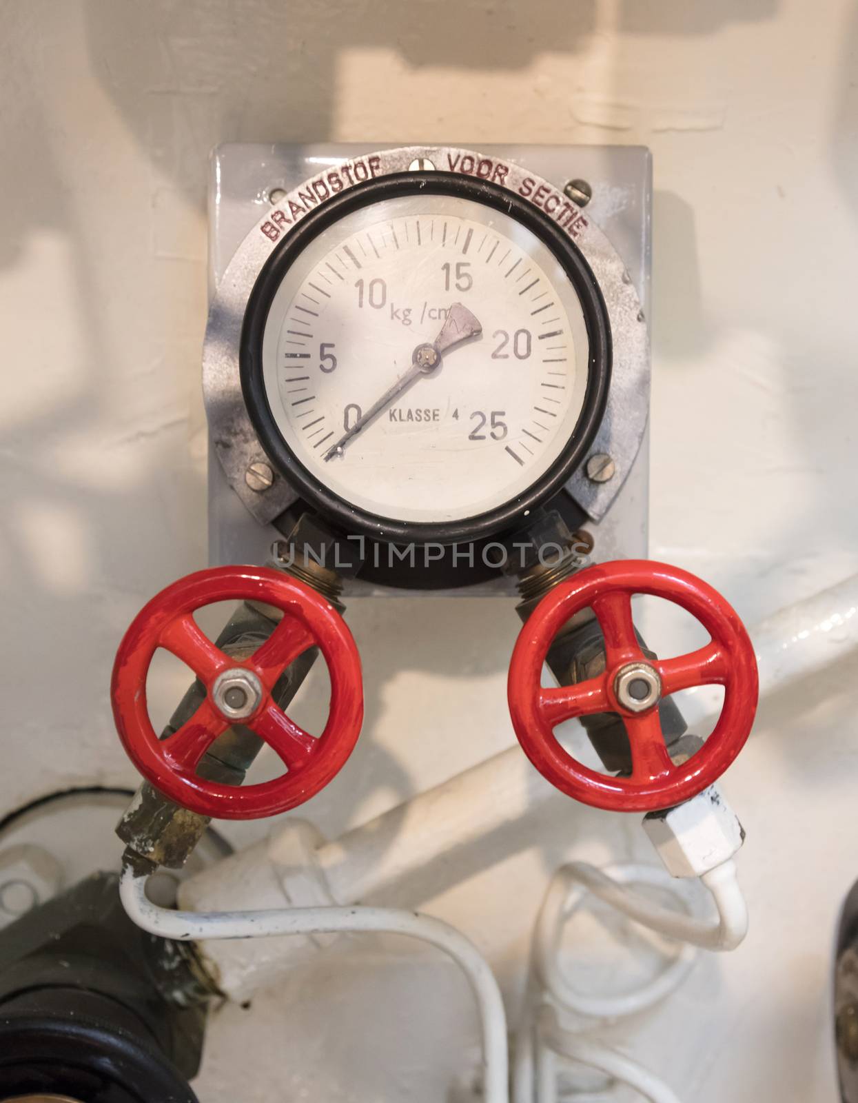 Interior of an old submarine by michaklootwijk