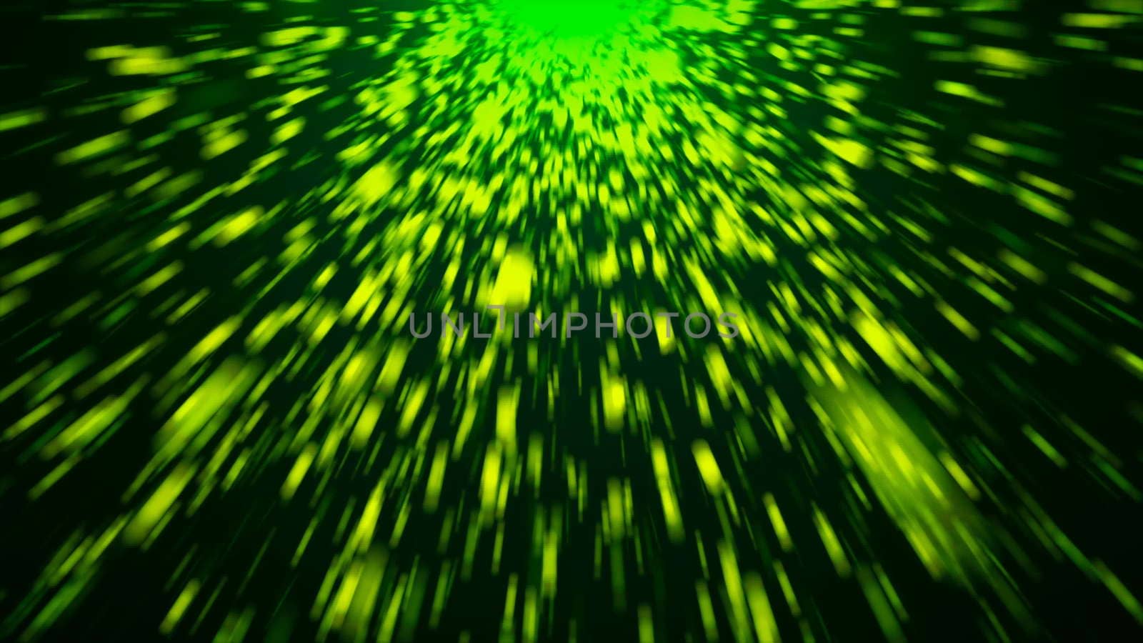 Abstract background with light streaks and lines. 3d rendering