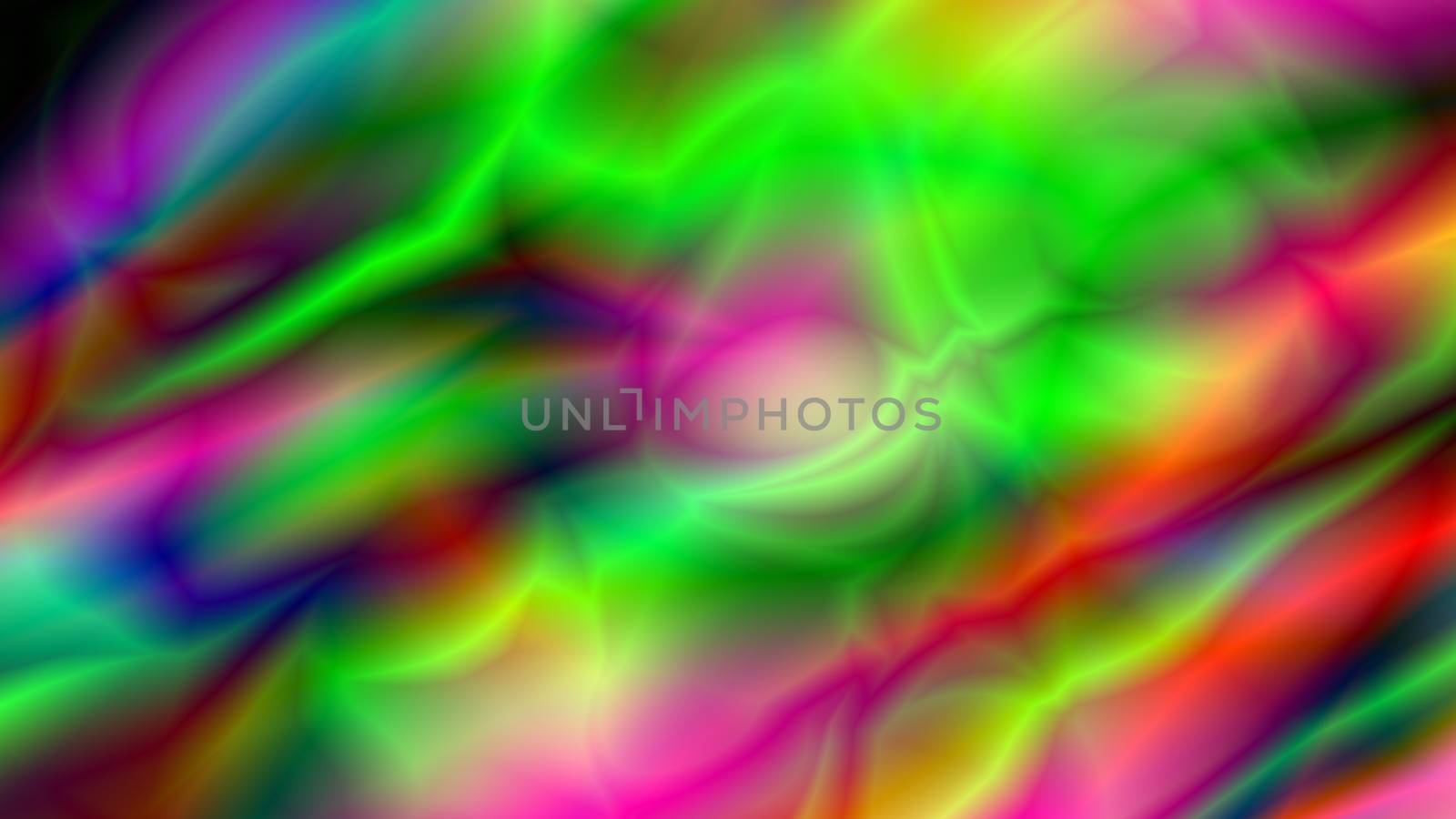 Colorful abstract painted background. Psychedelic art. 3d rendering