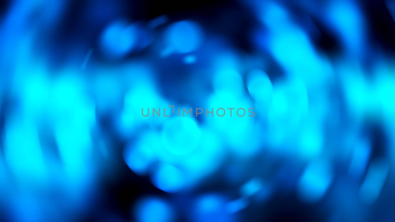 Abstract Background Of Spin Circle Radial Motion Blur is color blue. 3d rendering