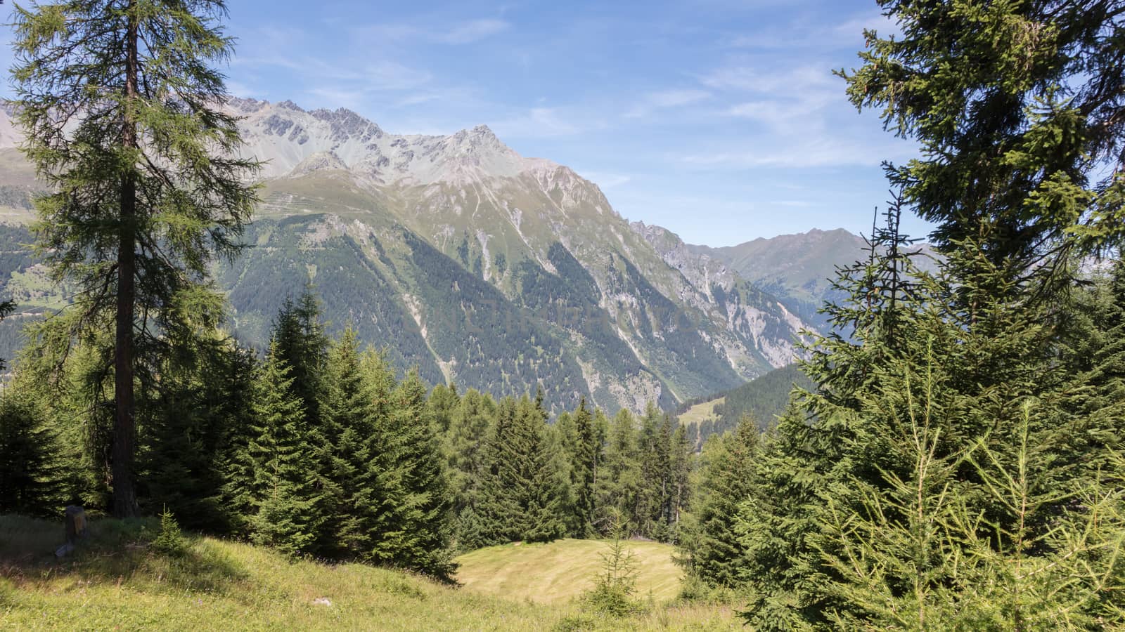 View of beautiful landscape in the Alps - Austria