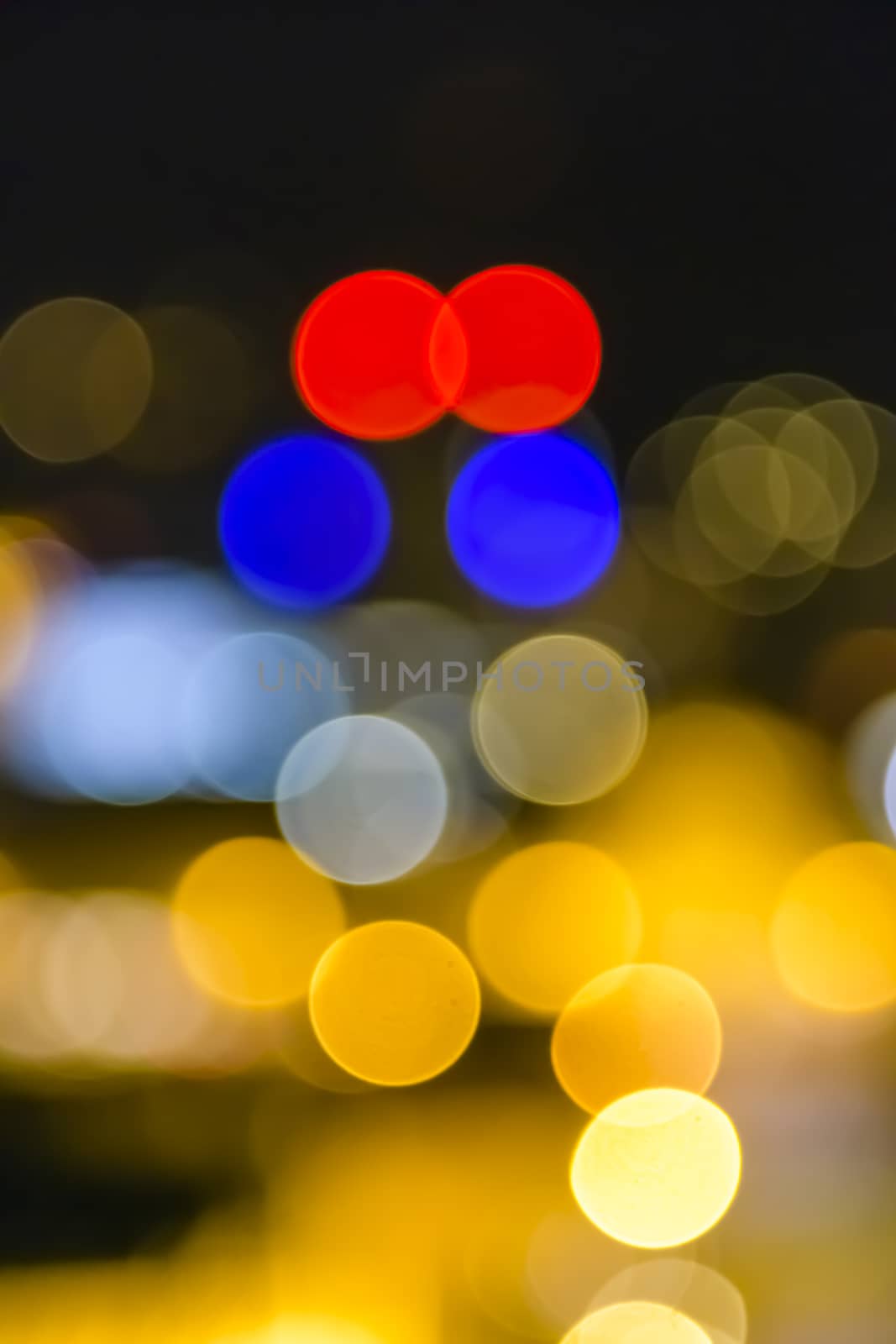 Colorful blurred background bokeh by asafaric