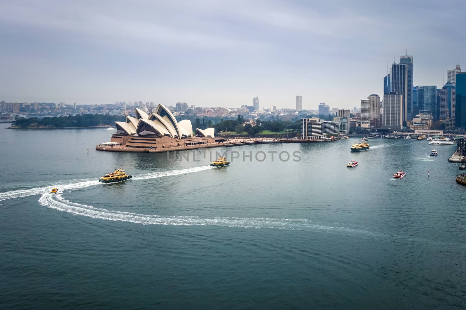 Sydney city center and Opera House, Australia by daboost