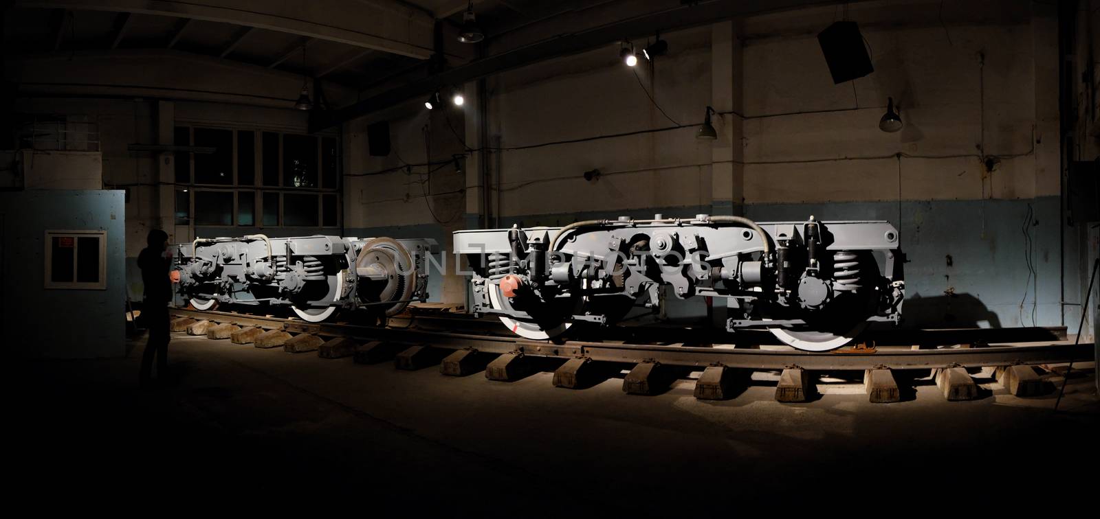The railway platform, an exhibit of the fourth industrial bienni by Antonshemiatikhin