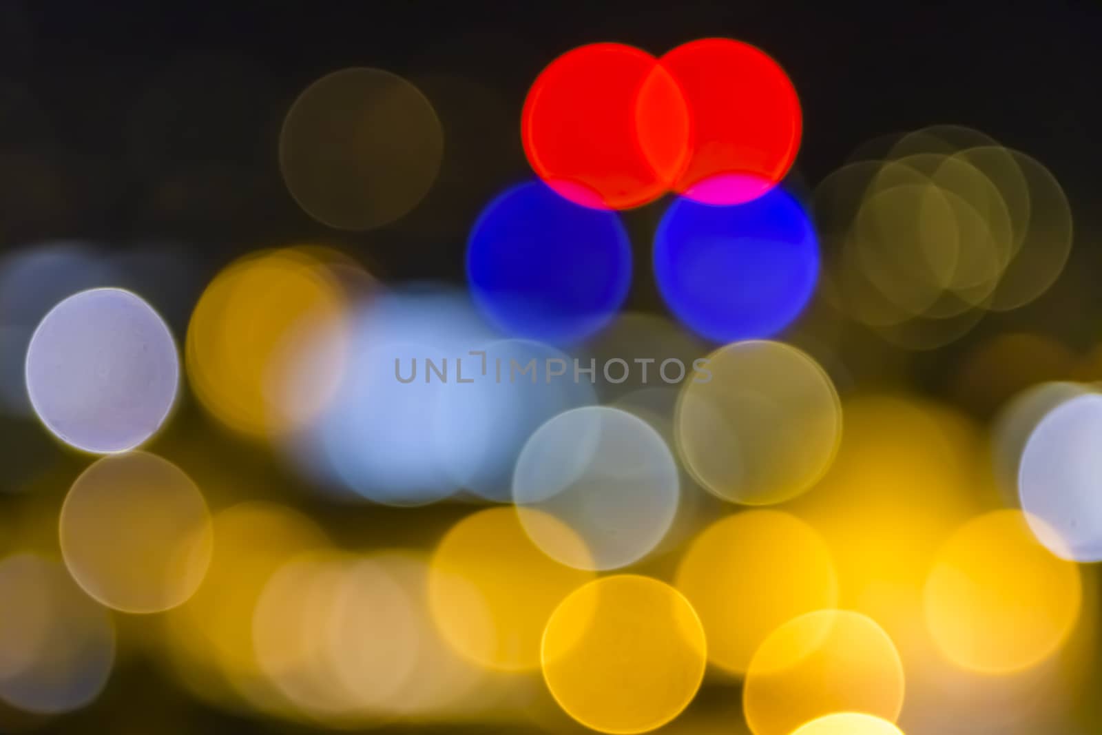 city lights; blurred bokeh; background; colorful