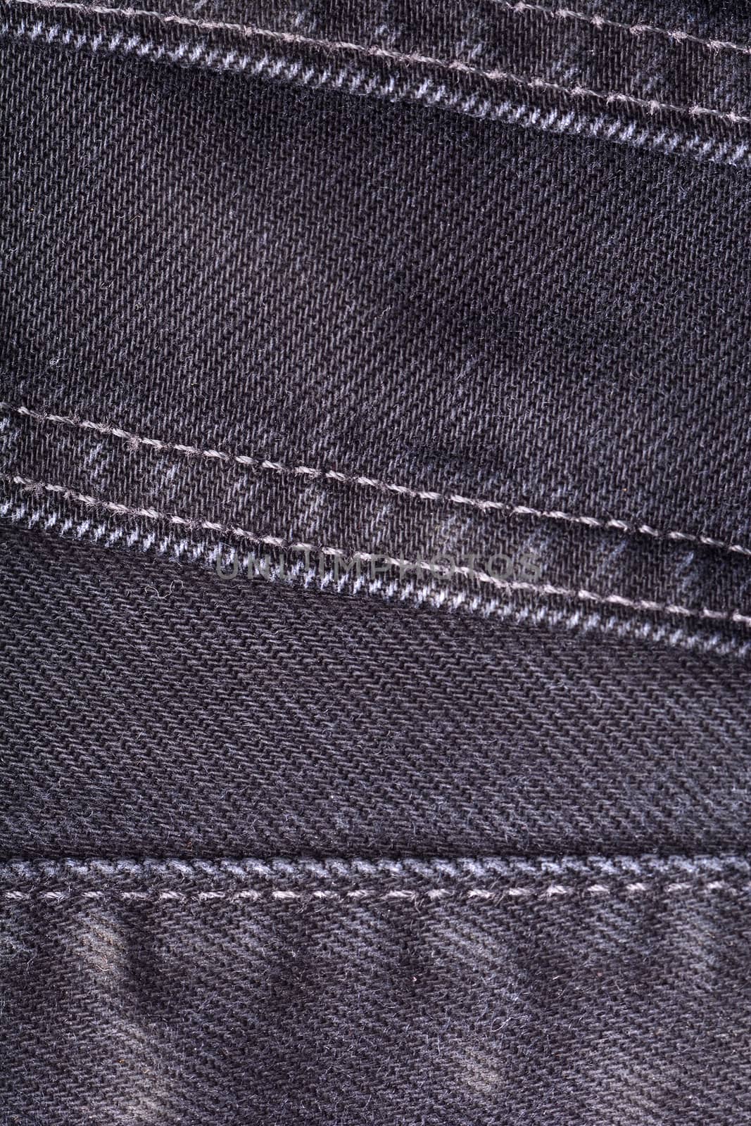 denim jeans background with seam of jeans fashion design. Old grunge vintage denim jean