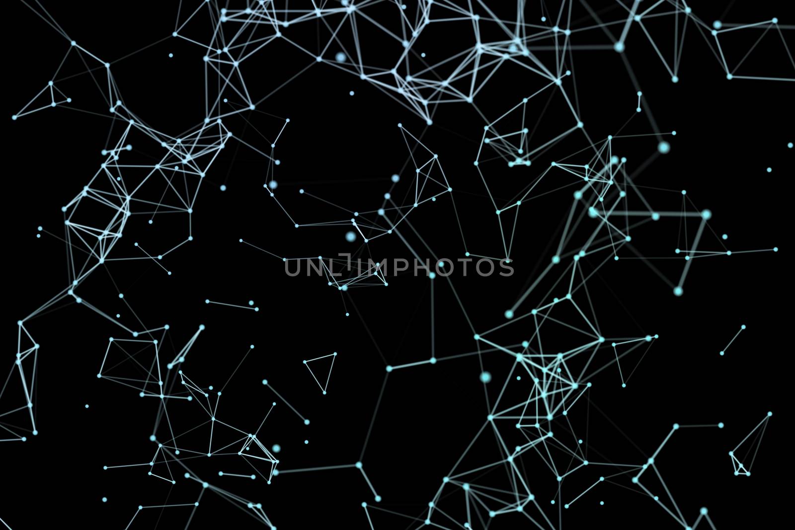 Abstract network data connection technology. Digital background