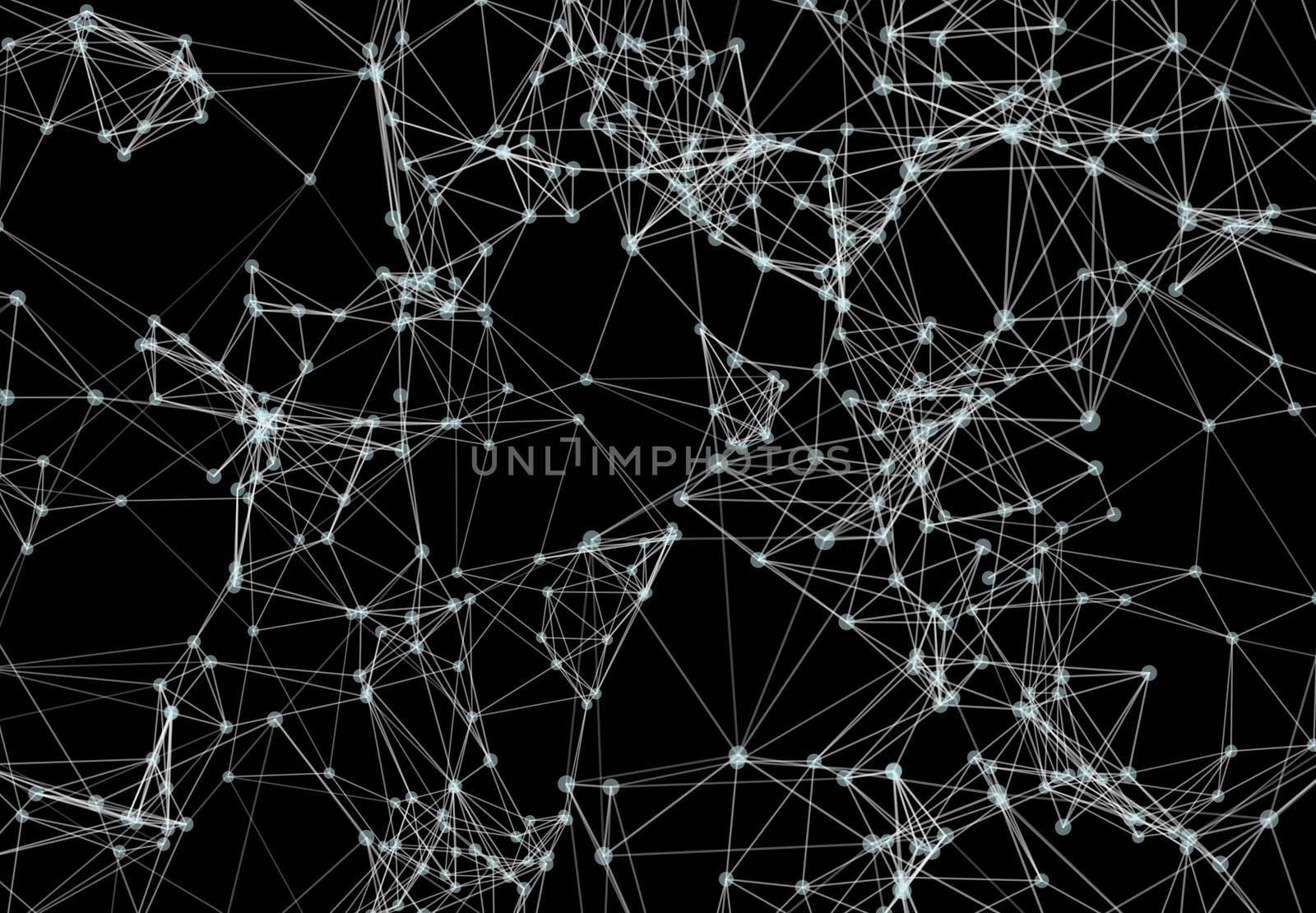 Abstract network data connection technology. Digital background