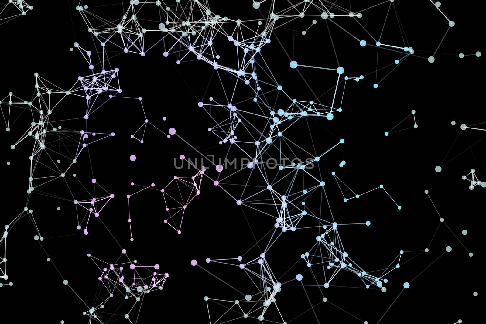 Abstract network data connection technology. Digital background