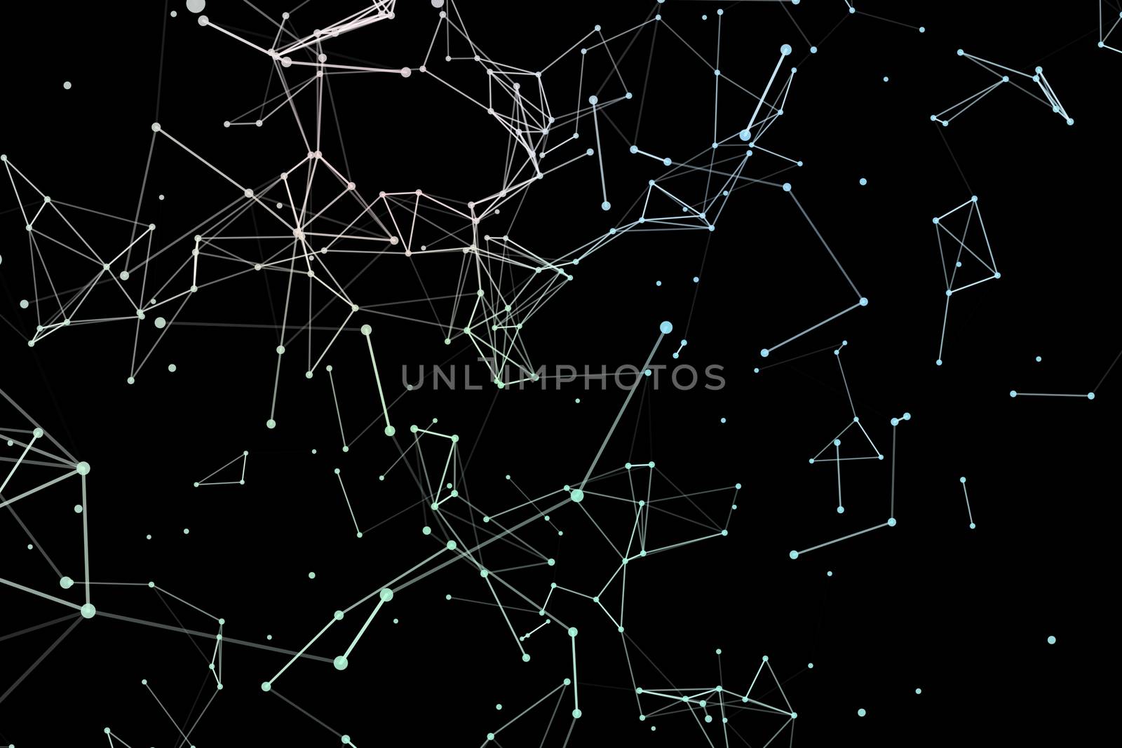 Abstract network data connection technology. Digital background