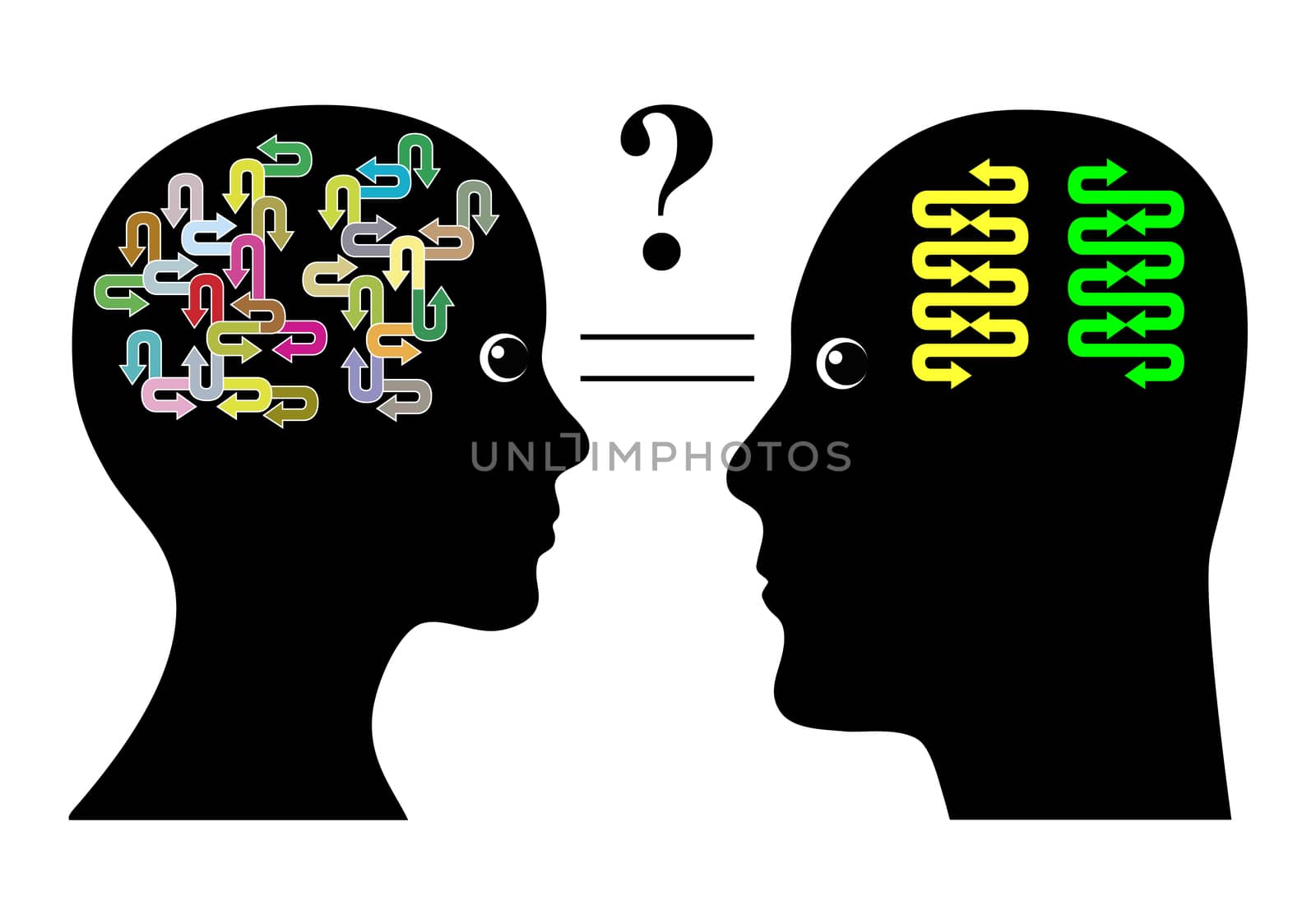 Male brains and female brains function in different ways