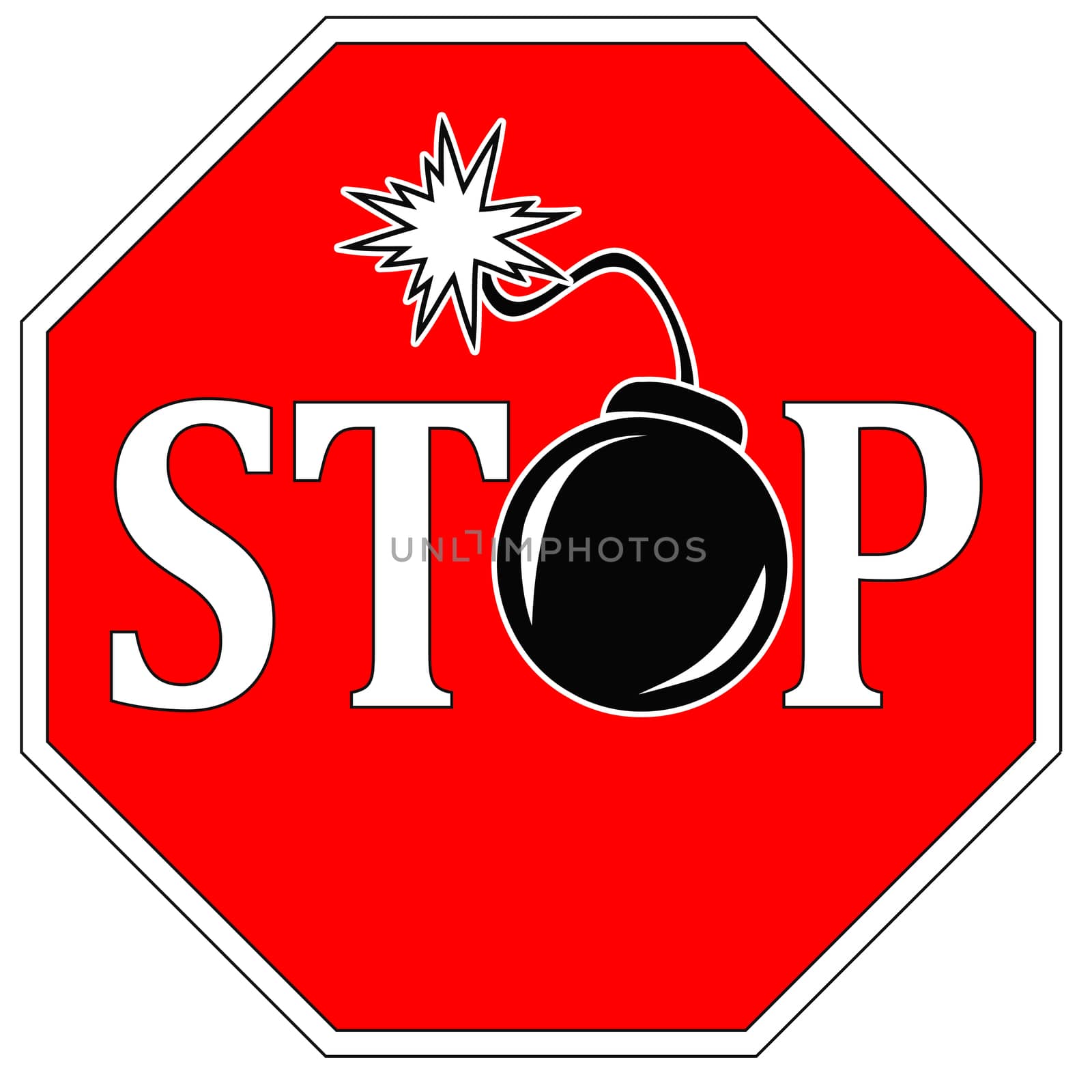 Stop Terror by Bambara