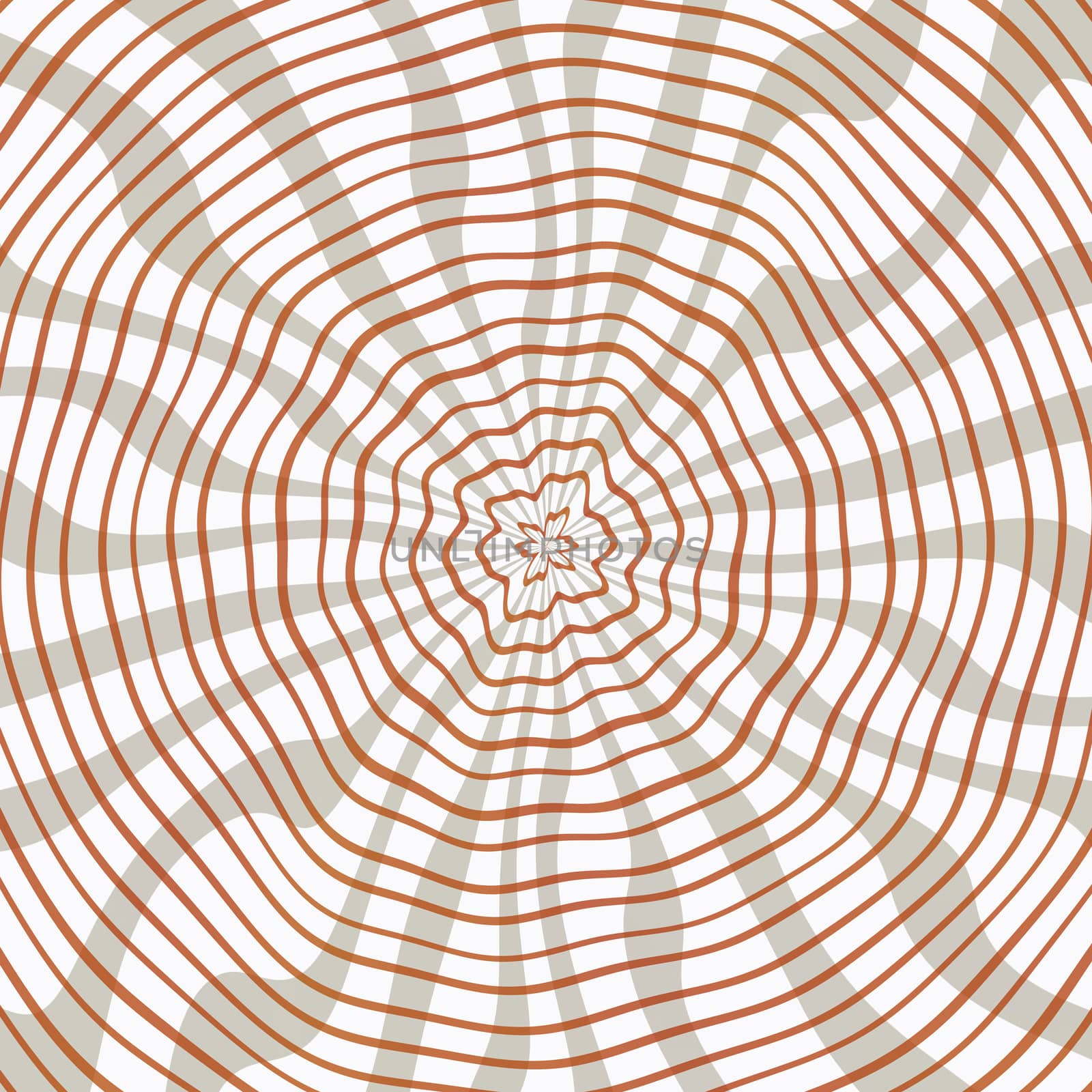 2d illustration of an abstract circles background