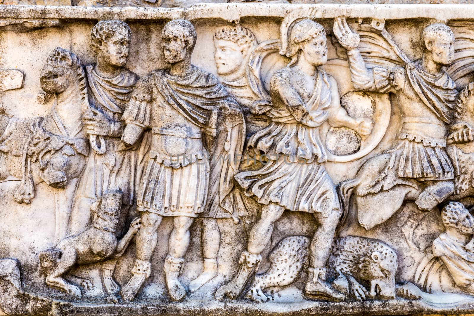 The Roman bas-relief  by alanstix64