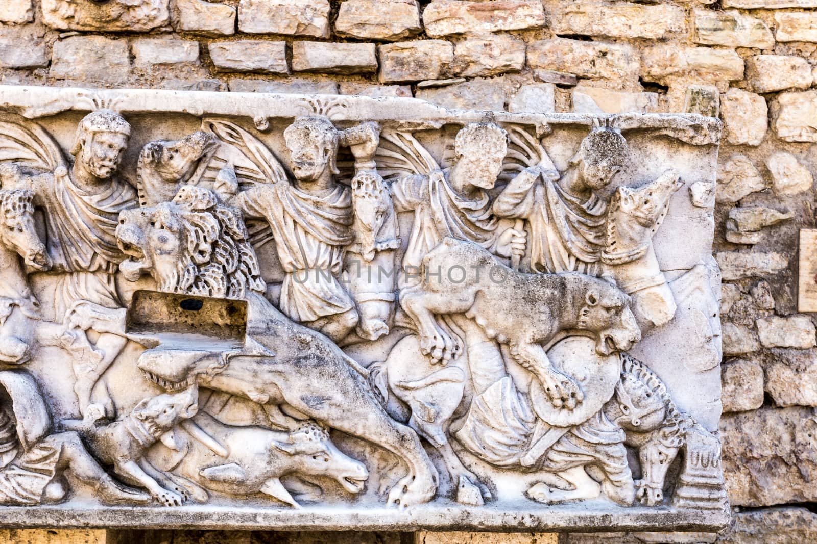 The Roman bas-relief  by alanstix64