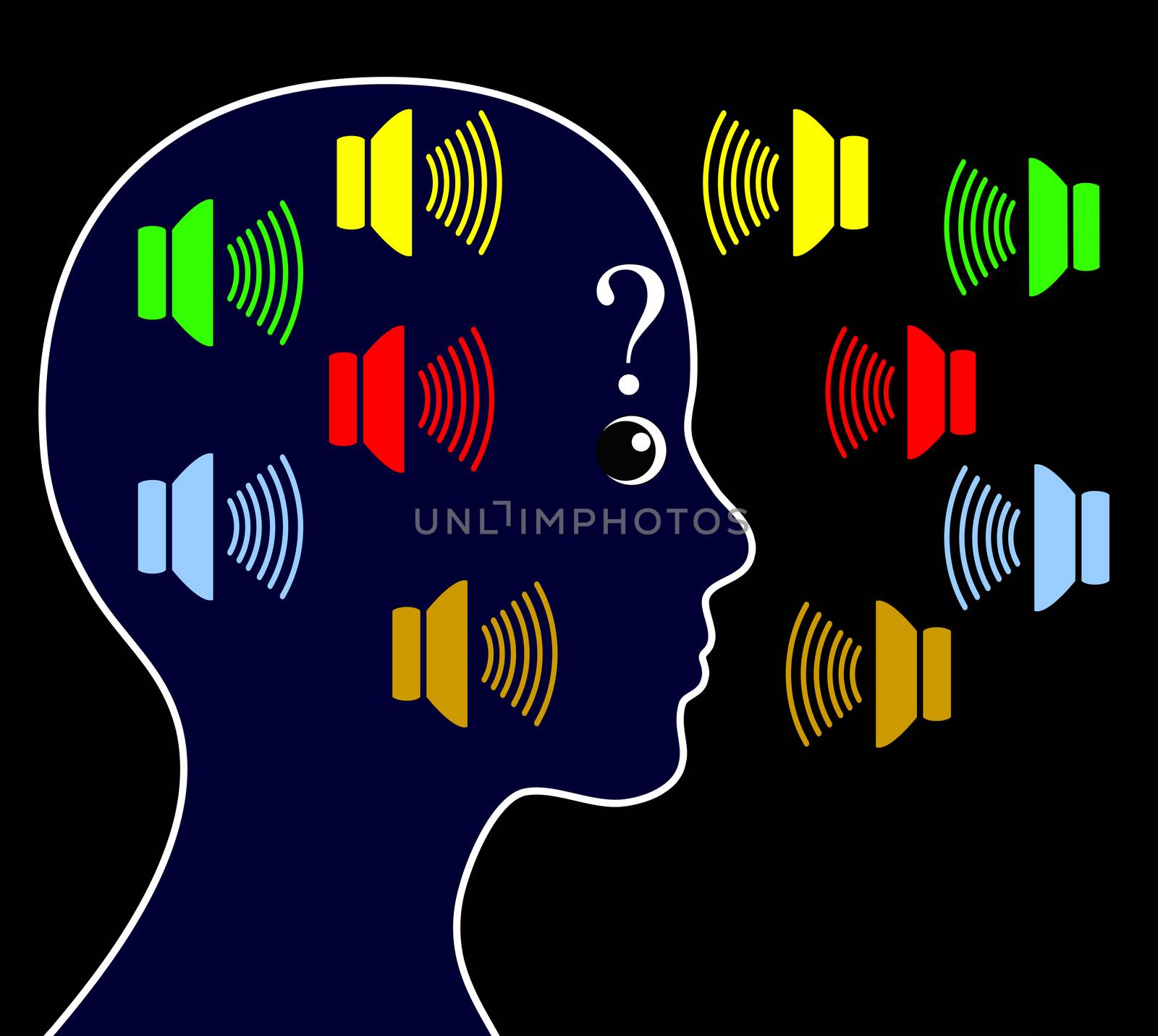 Schizophrenic person may hear voices other people do not hear and get paranoid