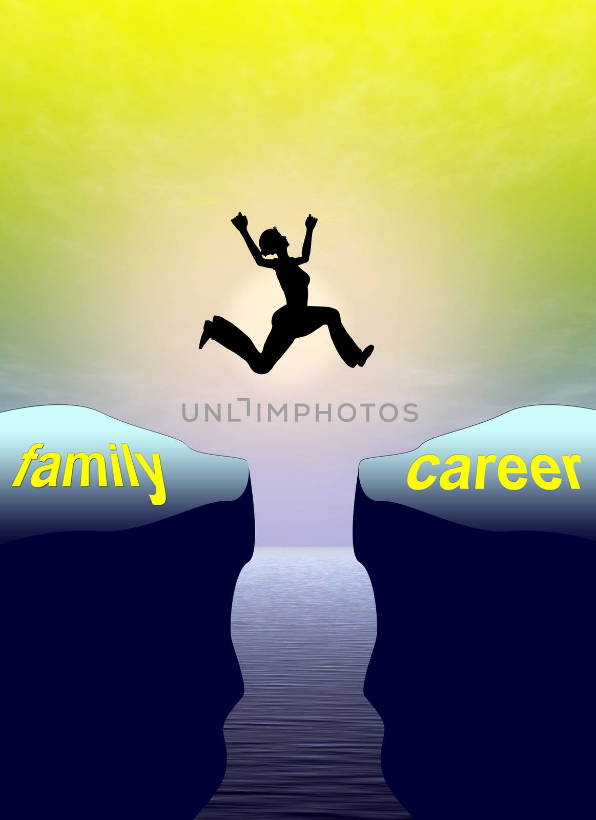 The Gap between Family and Career by Bambara