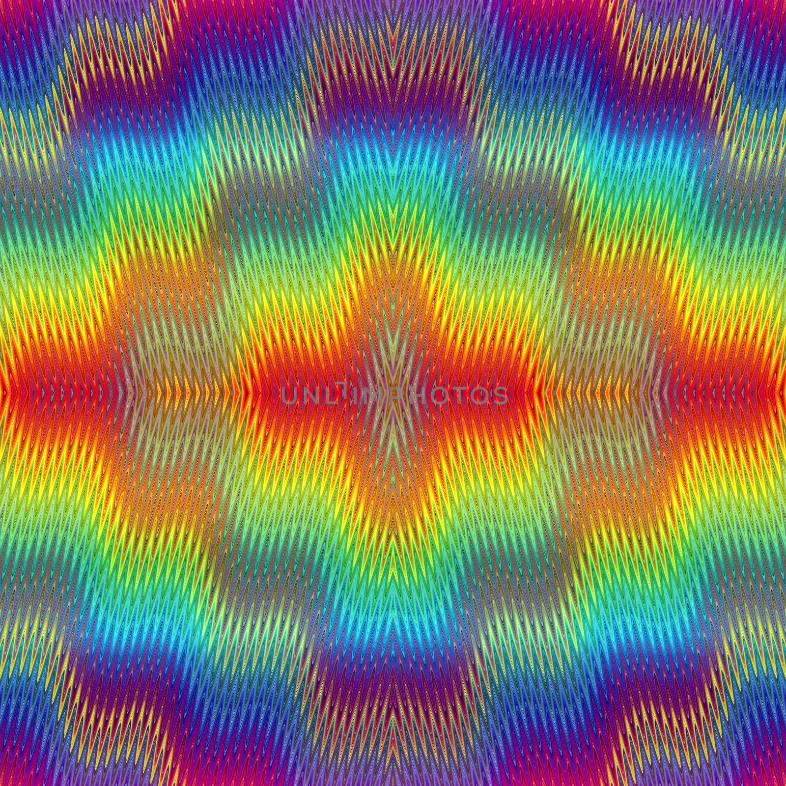 Seamless fuzzy pop art texture with optic three dimensional illusion