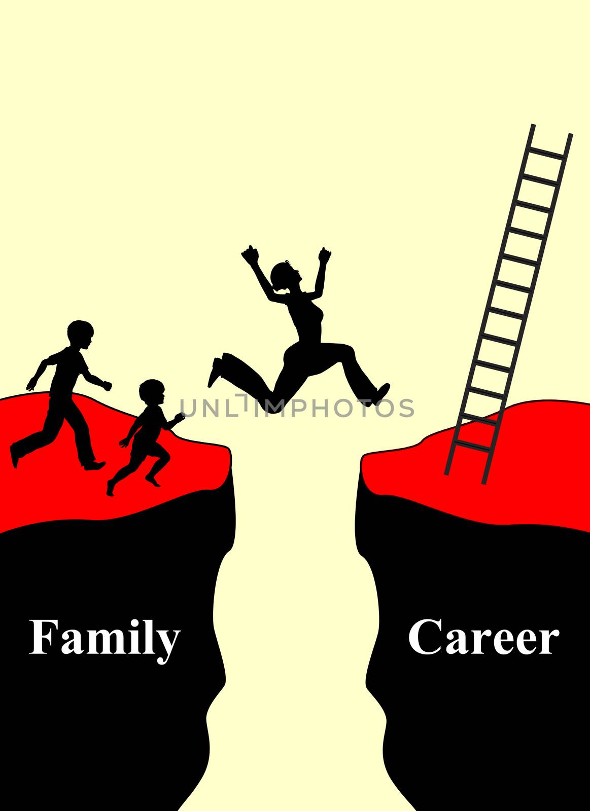 Conflict of compatibility of  having a family and career