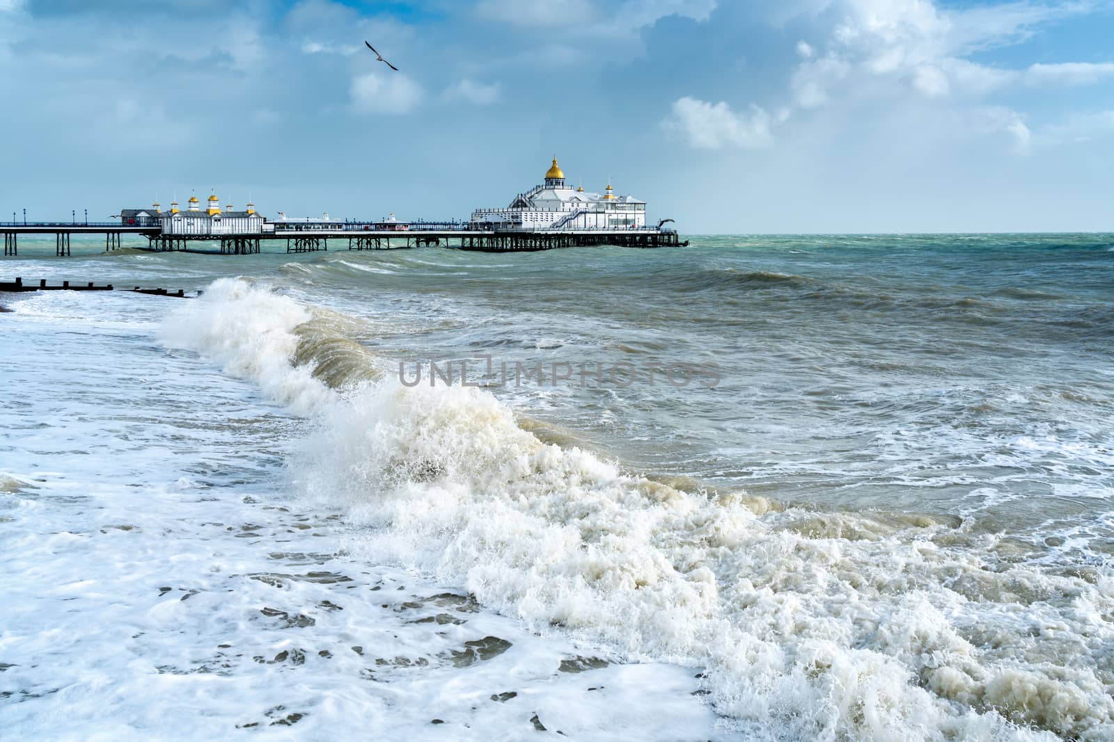 EASTBOURNE, EAST SUSSEX/UK - OCTOBER 21 : Tail End of Storm Bria by phil_bird