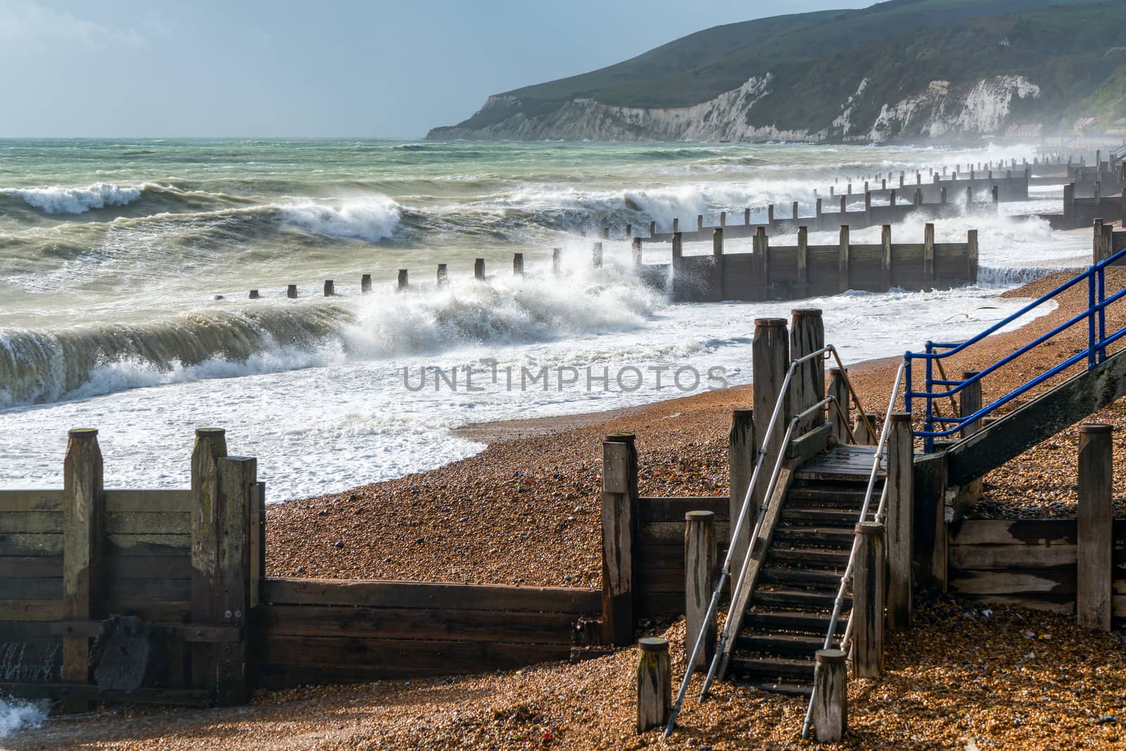 EASTBOURNE, EAST SUSSEX/UK - OCTOBER 21 : Tail End of Storm Bria by phil_bird