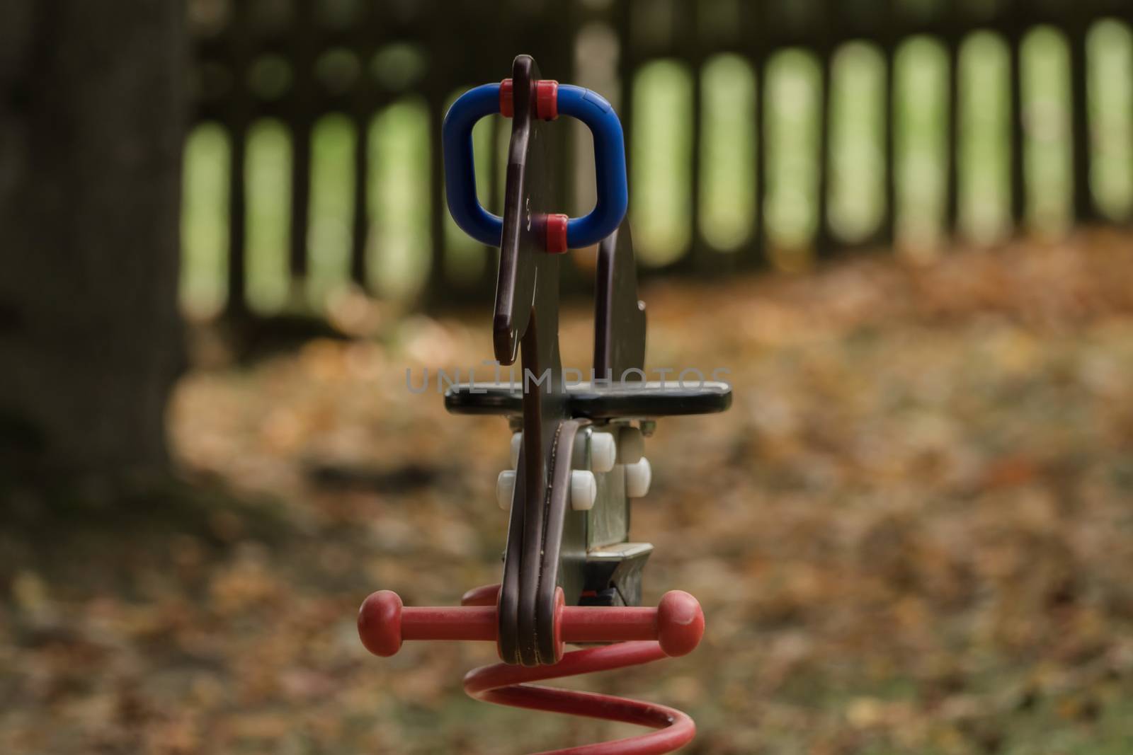 Equipment on a children's playground