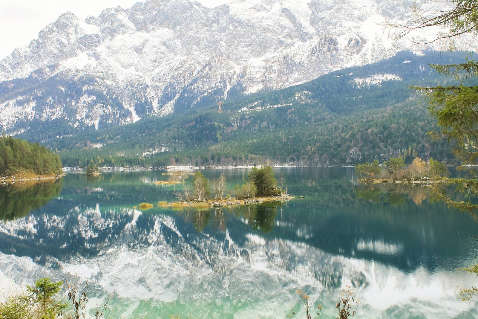 View of the Eibsee