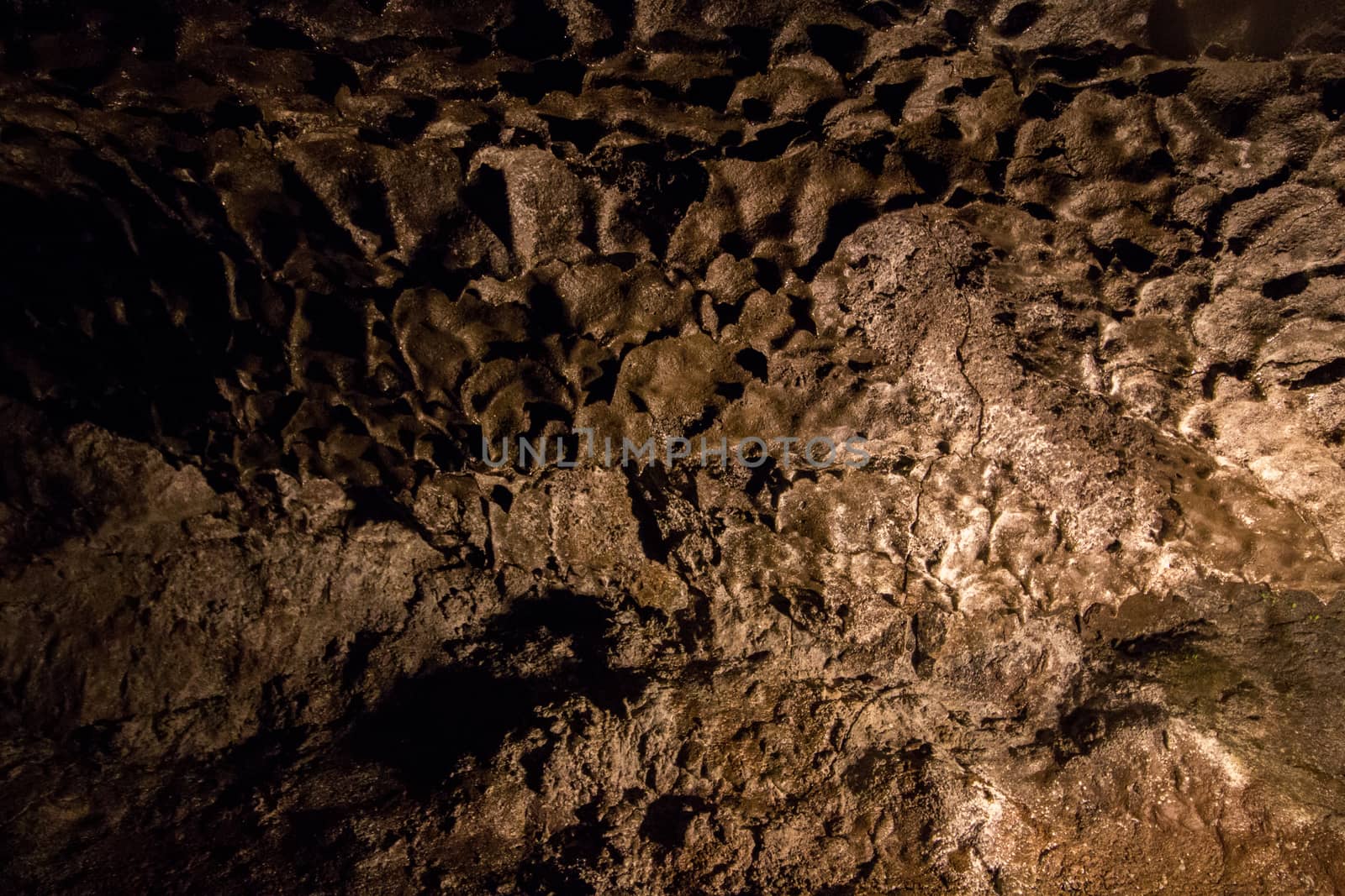 Volcanic Caves of Sao Vicente, located in Madeira island, Portugal.