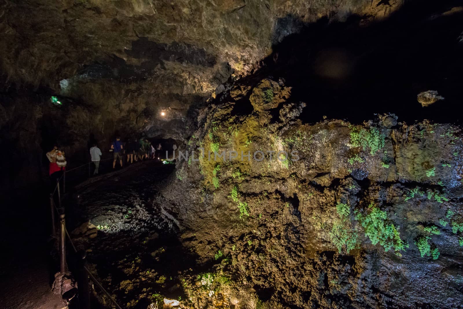 Volcanic Caves of Sao Vicente, located in Madeira island, Portugal.